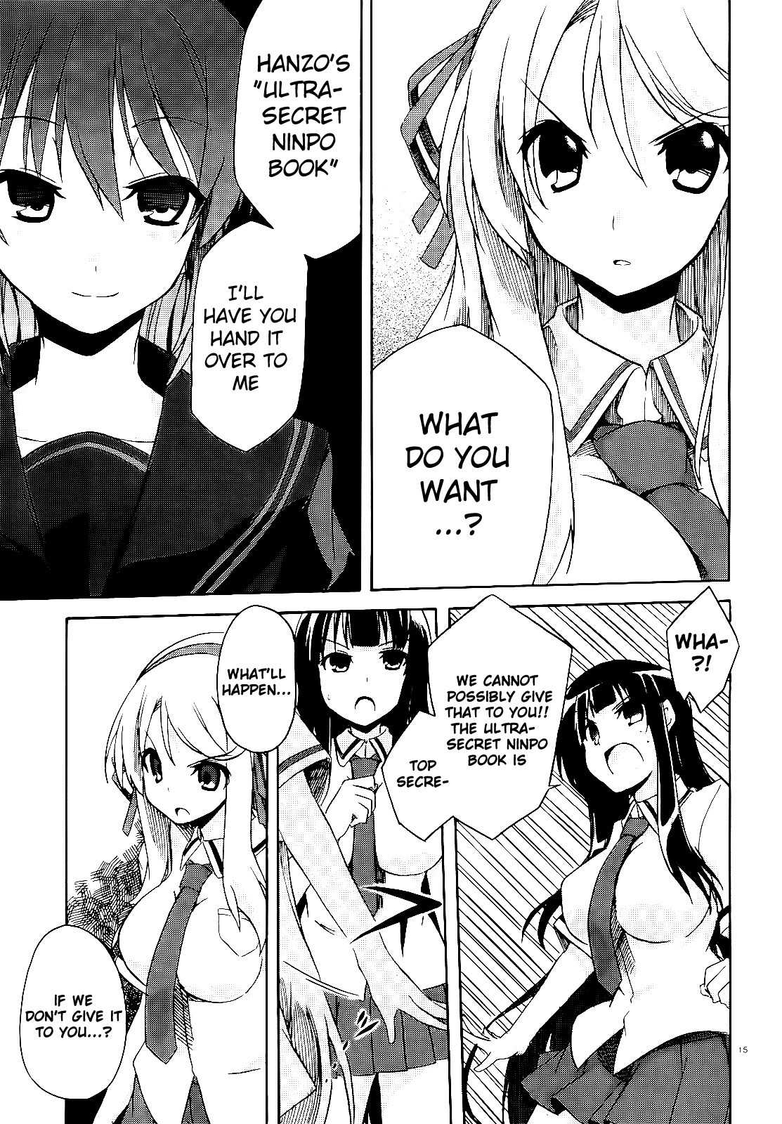 Senran Kagura - Shoujotachi no Shinei Chapter 2 page 15 - Chapter 2