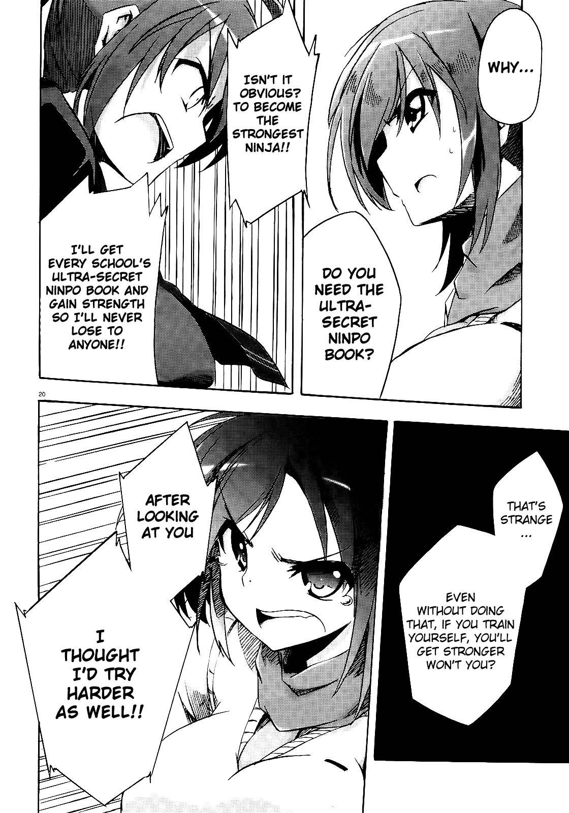 Senran Kagura - Shoujotachi no Shinei Chapter 2 page 20 - Chapter 2