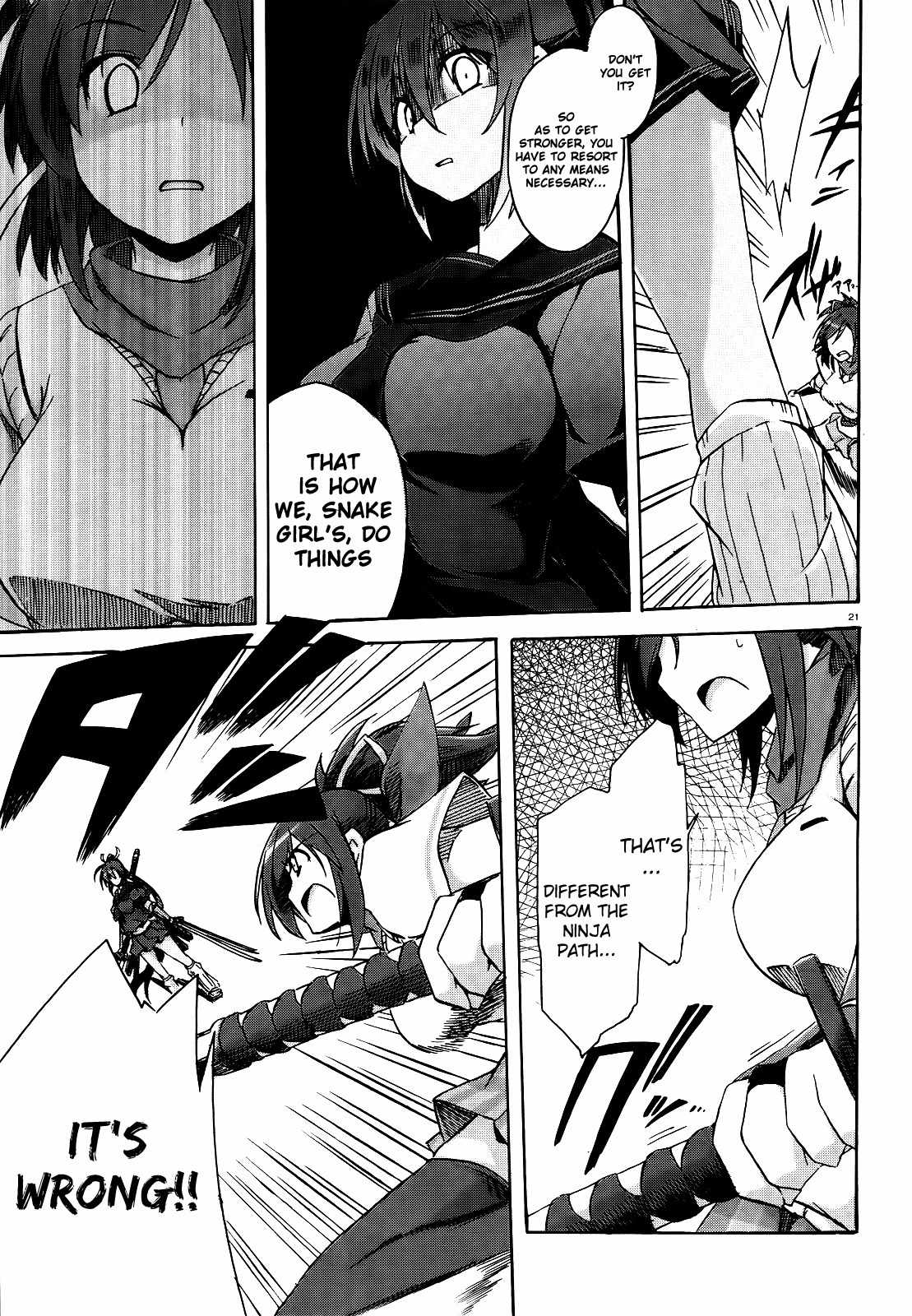 Senran Kagura - Shoujotachi no Shinei Chapter 2 page 21 - Chapter 2