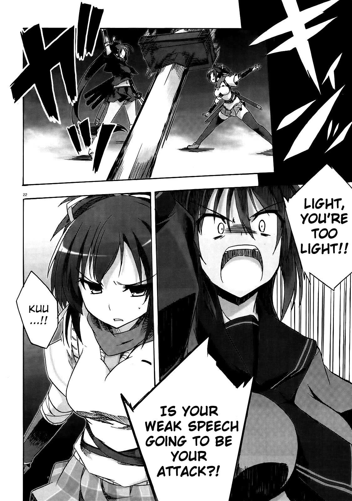 Senran Kagura - Shoujotachi no Shinei Chapter 2 page 22 - Chapter 2