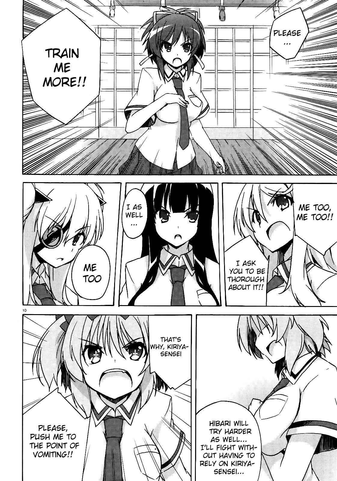 Senran Kagura - Shoujotachi no Shinei Chapter 3 page 10 - Chapter 3