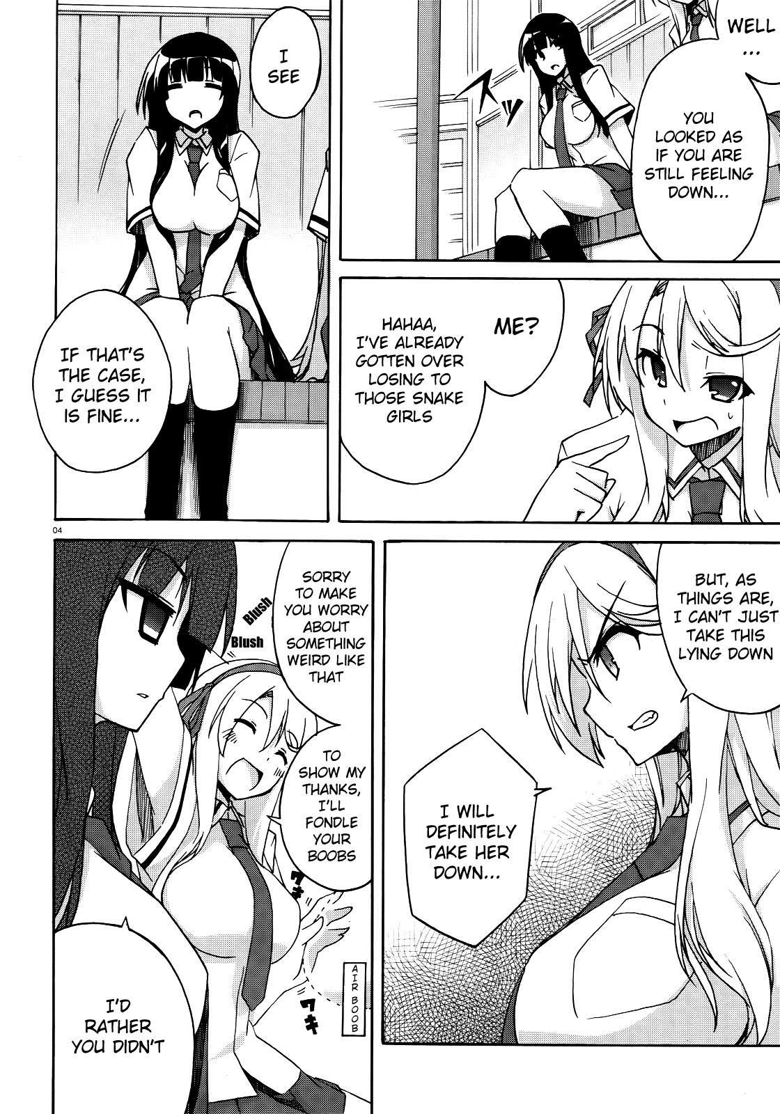 Senran Kagura - Shoujotachi no Shinei Chapter 3 page 4 - Chapter 3