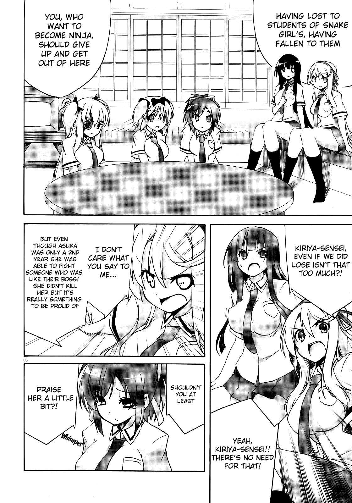 Senran Kagura - Shoujotachi no Shinei Chapter 3 page 6 - Chapter 3