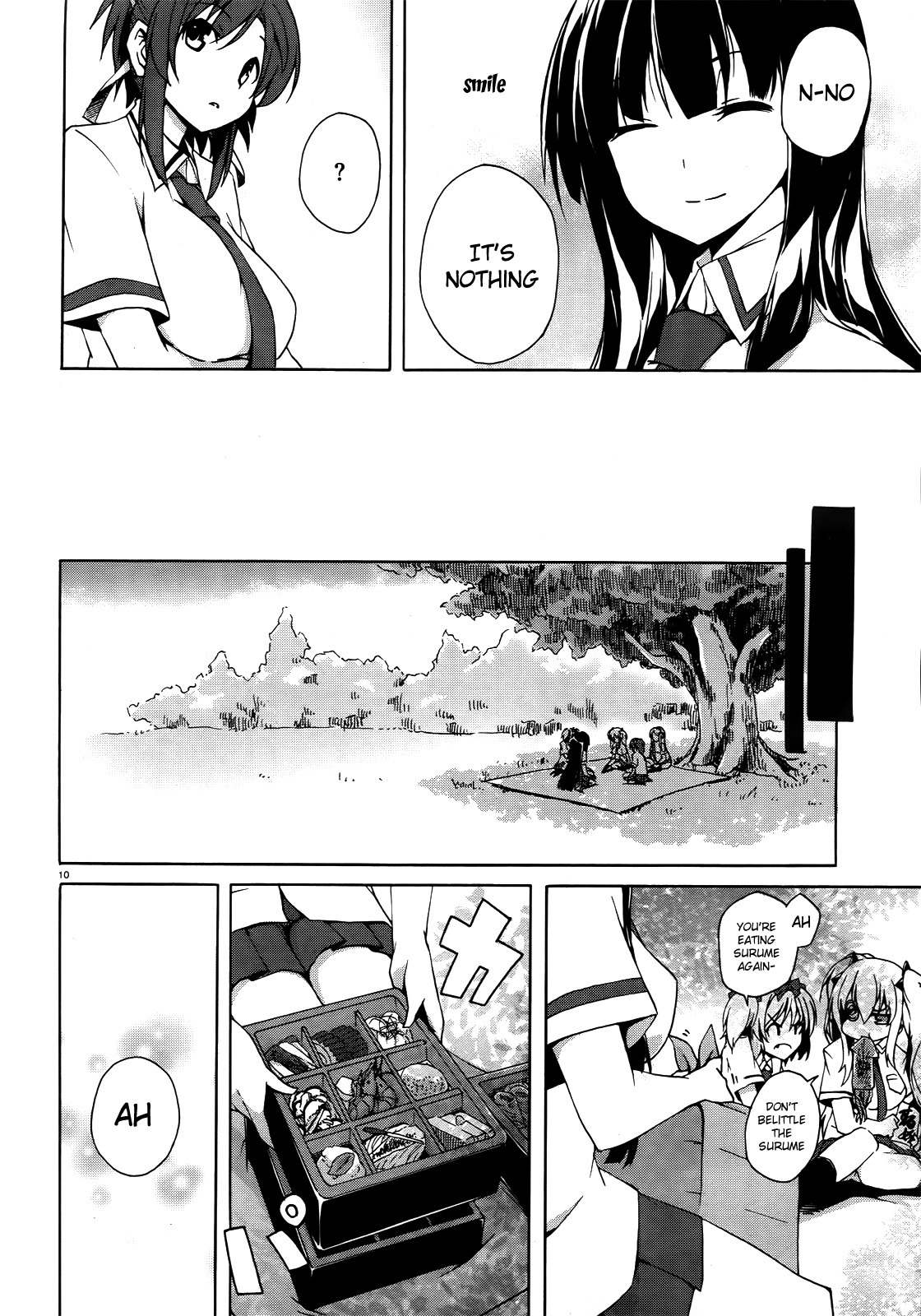 Senran Kagura - Shoujotachi no Shinei Chapter 4 page 10 - Chapter 4