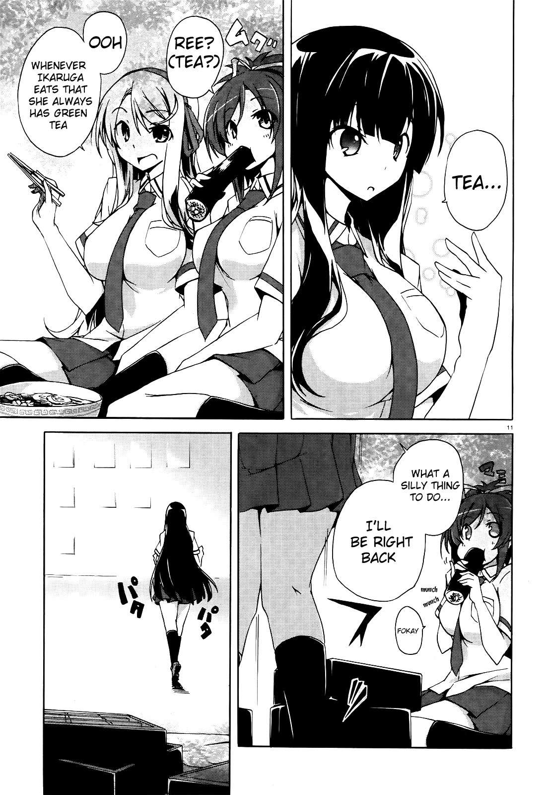 Senran Kagura - Shoujotachi no Shinei Chapter 4 page 11 - Chapter 4