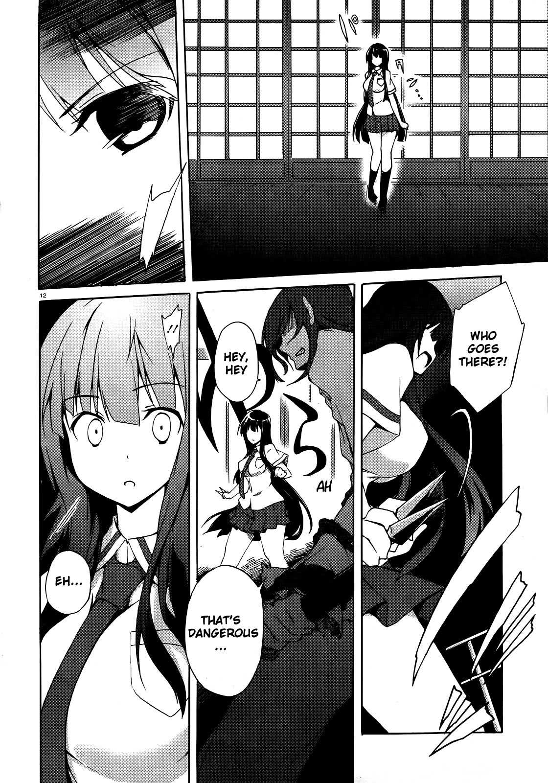 Senran Kagura - Shoujotachi no Shinei Chapter 4 page 12 - Chapter 4