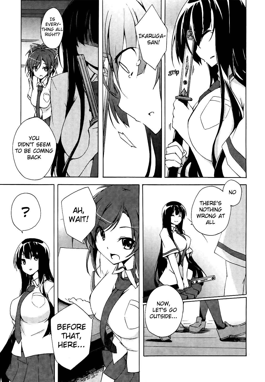 Senran Kagura - Shoujotachi no Shinei Chapter 4 page 19 - Chapter 4