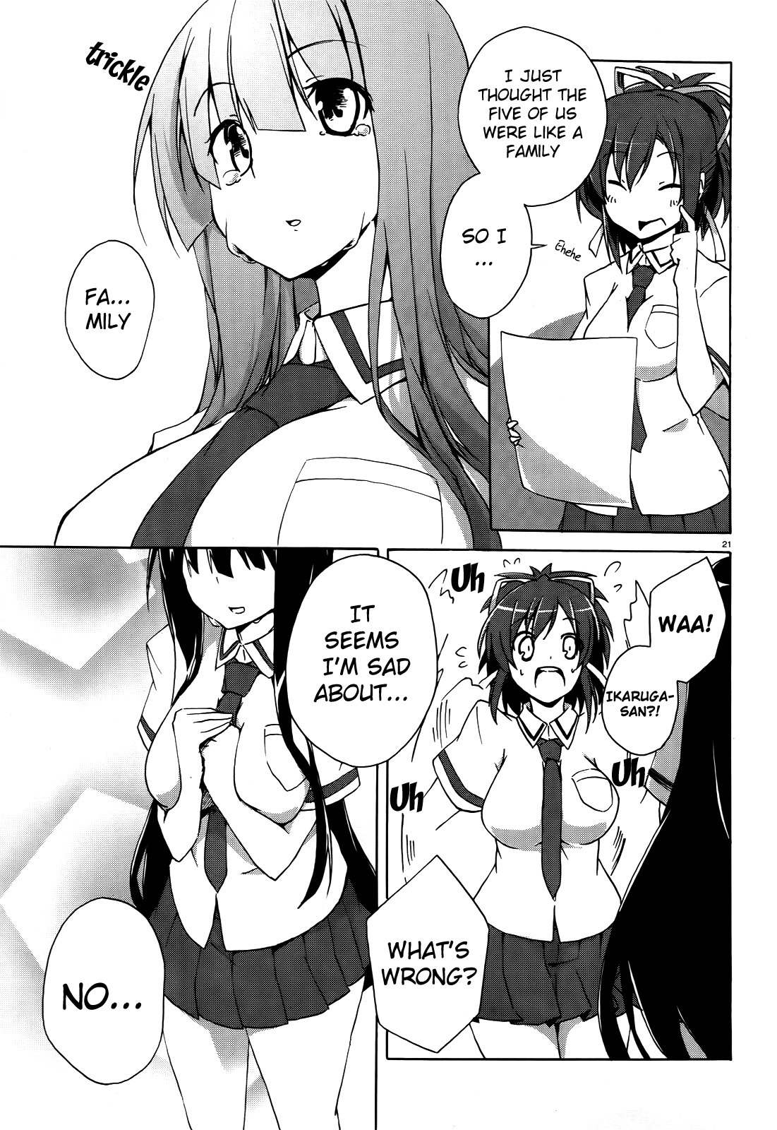 Senran Kagura - Shoujotachi no Shinei Chapter 4 page 21 - Chapter 4