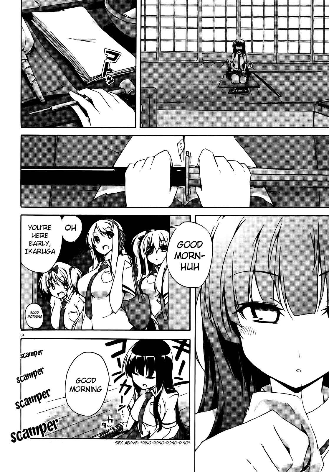 Senran Kagura - Shoujotachi no Shinei Chapter 4 page 4 - Chapter 4