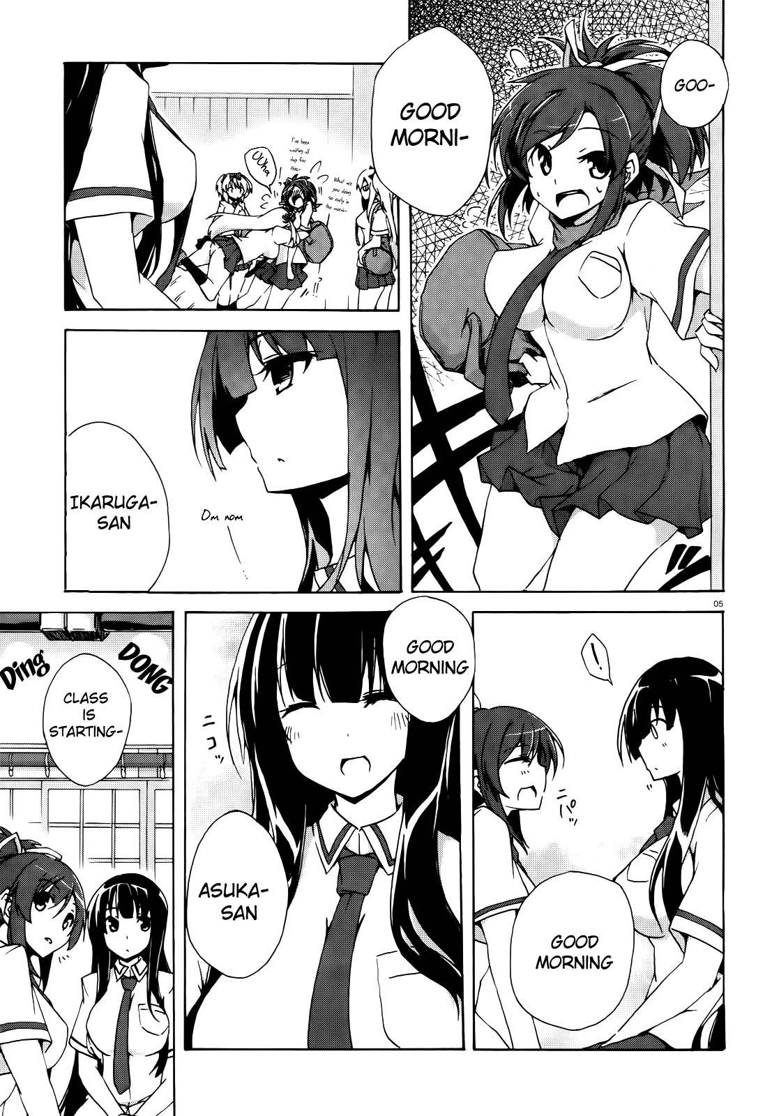 Senran Kagura - Shoujotachi no Shinei Chapter 4 page 5 - Chapter 4