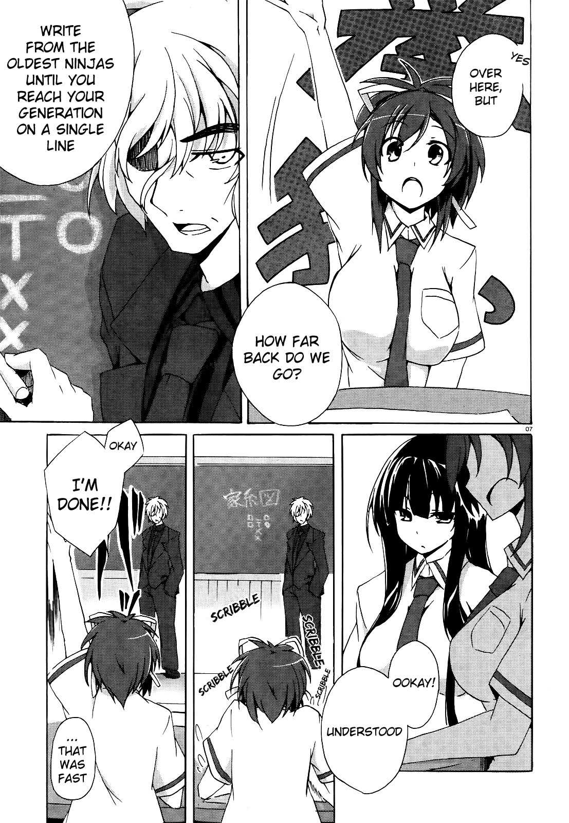 Senran Kagura - Shoujotachi no Shinei Chapter 4 page 7 - Chapter 4