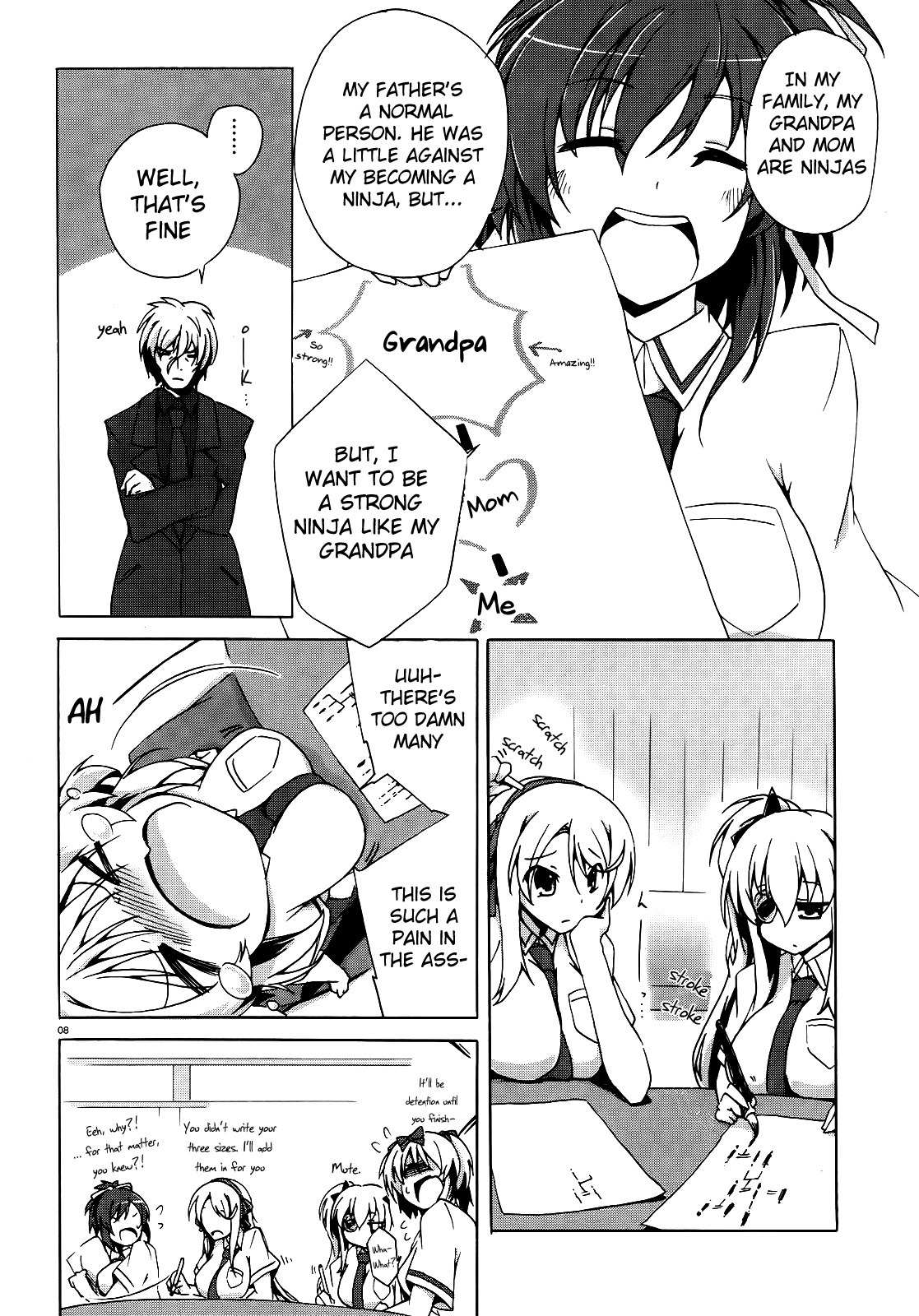 Senran Kagura - Shoujotachi no Shinei Chapter 4 page 8 - Chapter 4