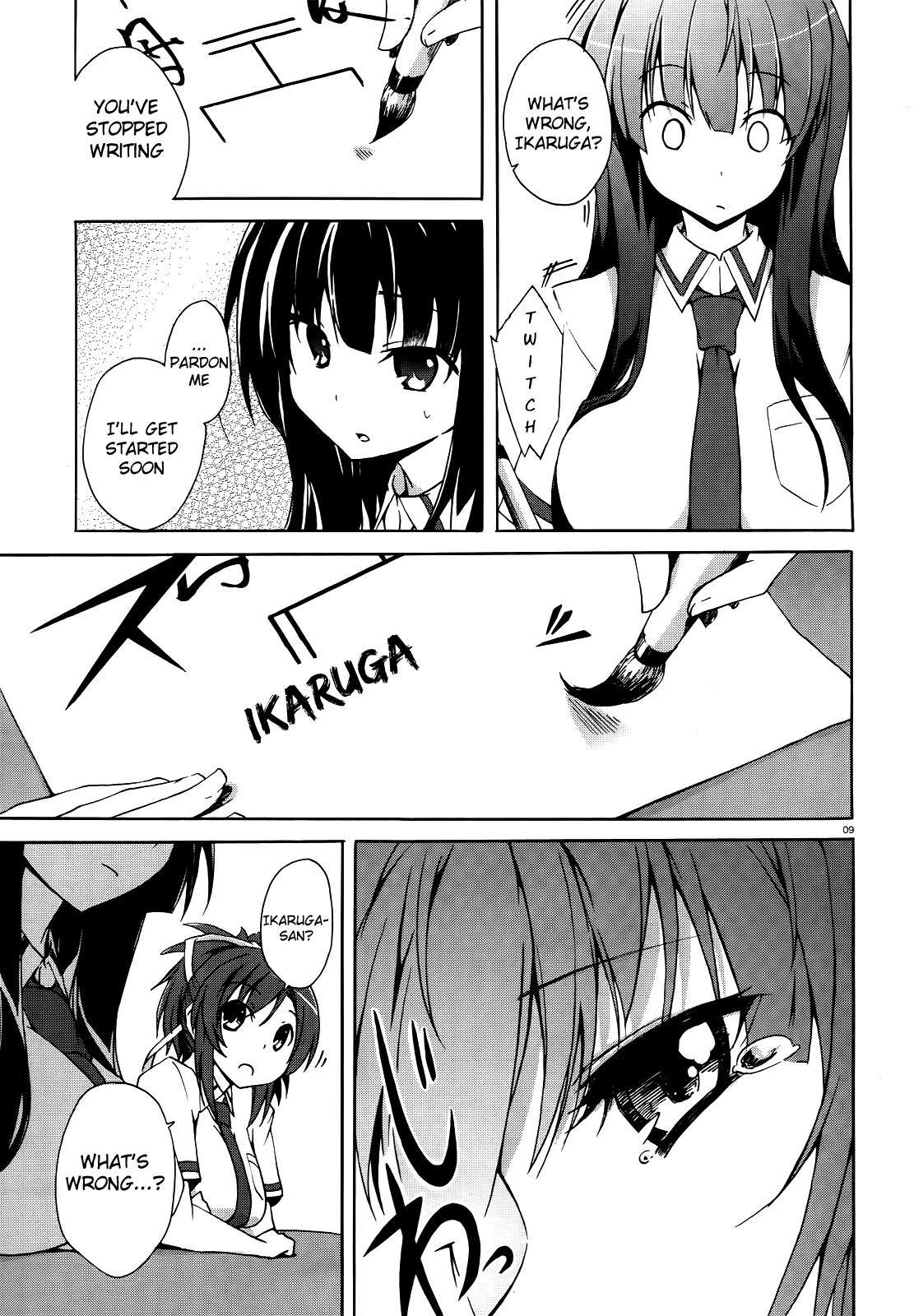 Senran Kagura - Shoujotachi no Shinei Chapter 4 page 9 - Chapter 4