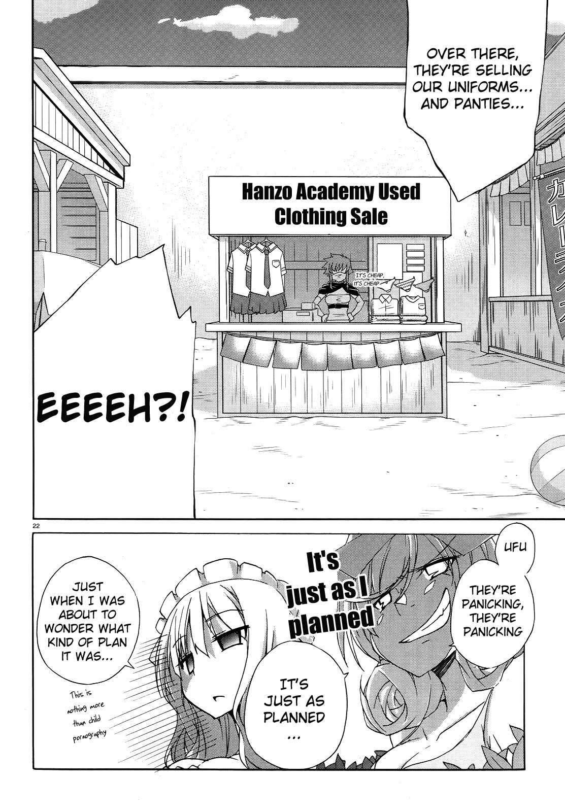 Senran Kagura - Shoujotachi no Shinei Chapter 5 page 21 - Chapter 5