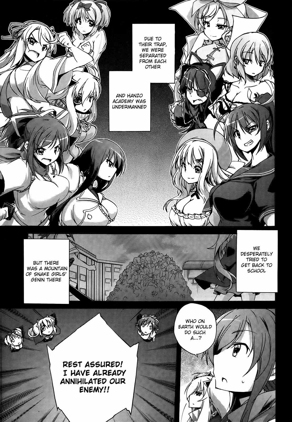 Senran Kagura - Shoujotachi no Shinei Chapter 5 page 8 - Chapter 5