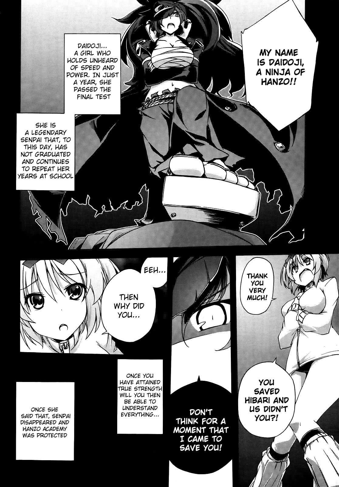 Senran Kagura - Shoujotachi no Shinei Chapter 5 page 9 - Chapter 5