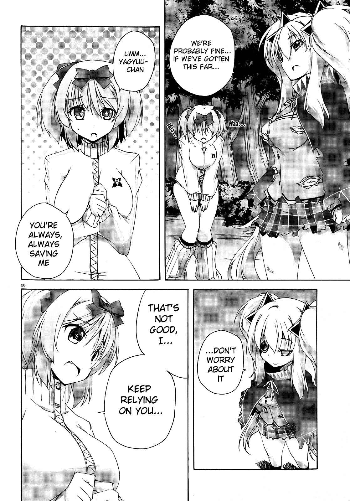 Senran Kagura - Shoujotachi no Shinei Chapter 6 page 28 - Chapter 6