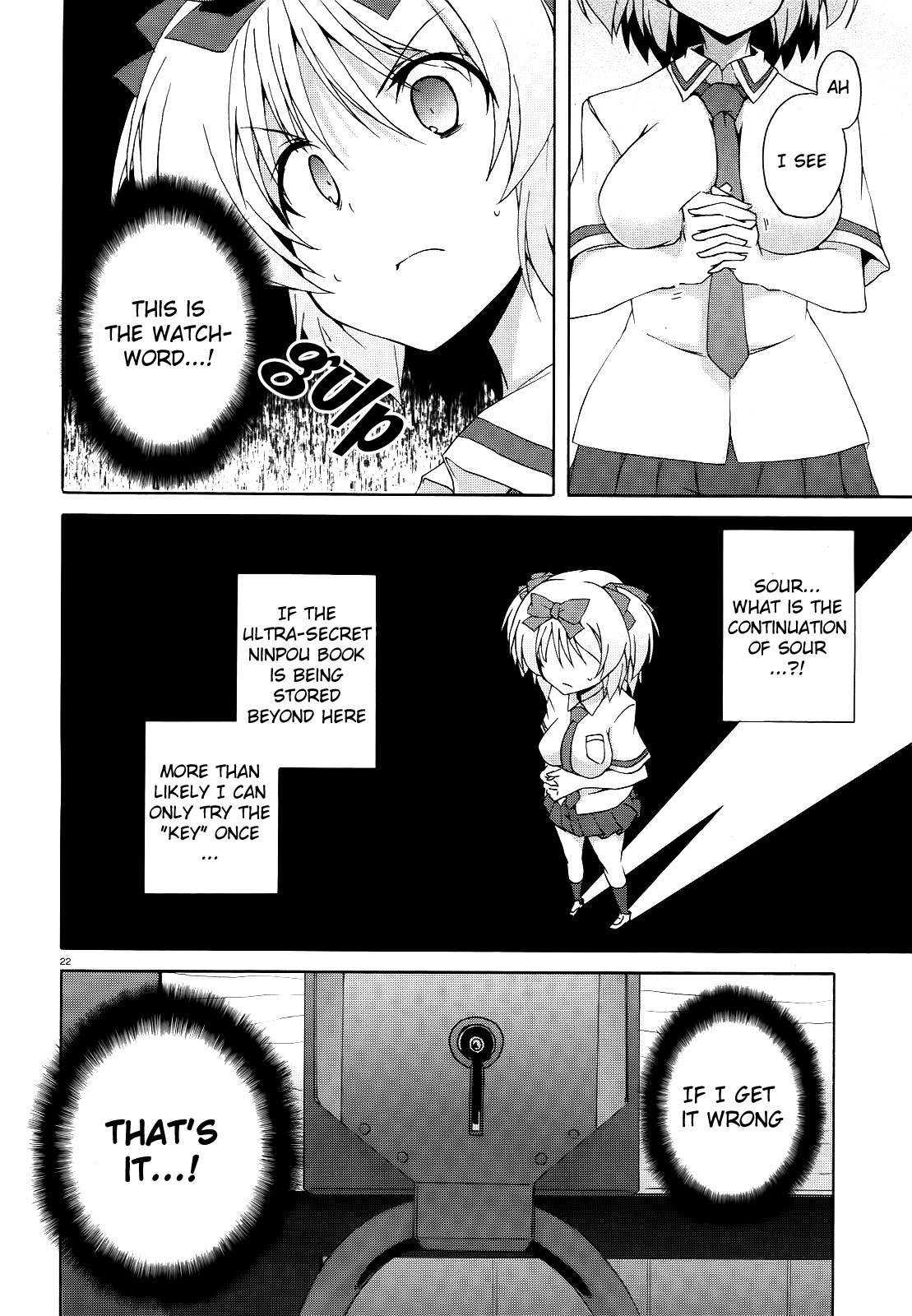 Senran Kagura - Shoujotachi no Shinei Chapter 7 page 21 - Chapter 7