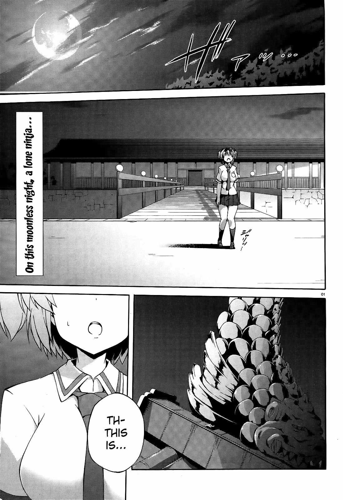 Senran Kagura - Shoujotachi no Shinei Chapter 8 page 1 - Chapter 8