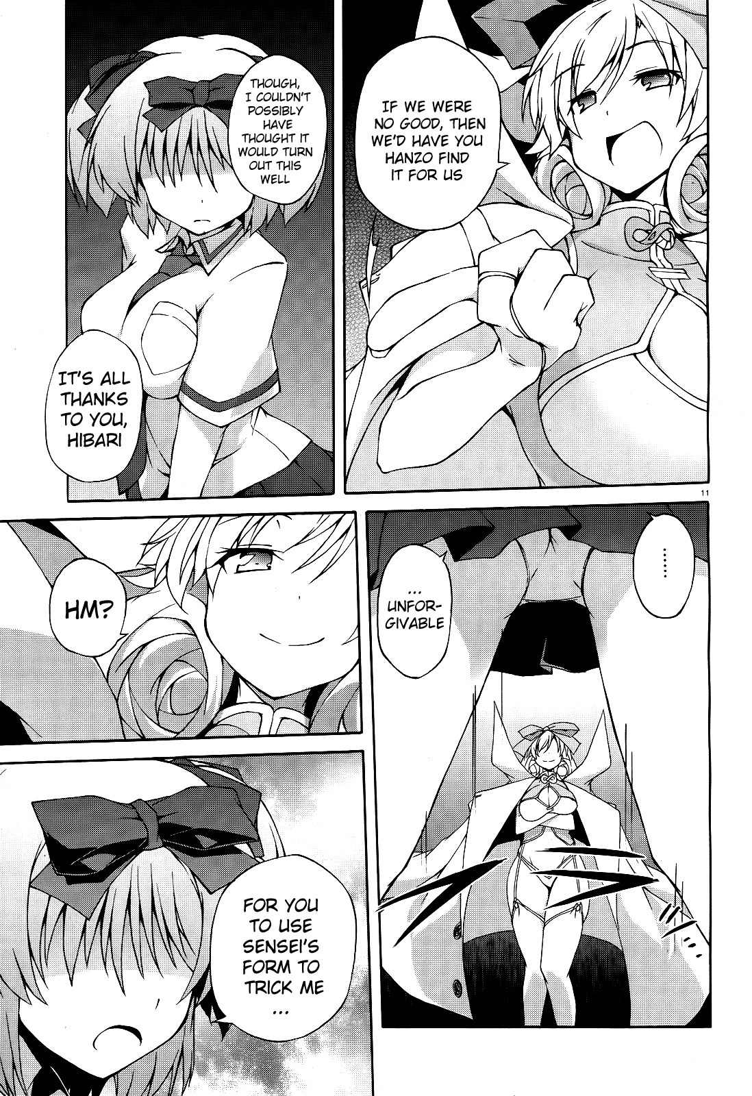 Senran Kagura - Shoujotachi no Shinei Chapter 8 page 10 - Chapter 8