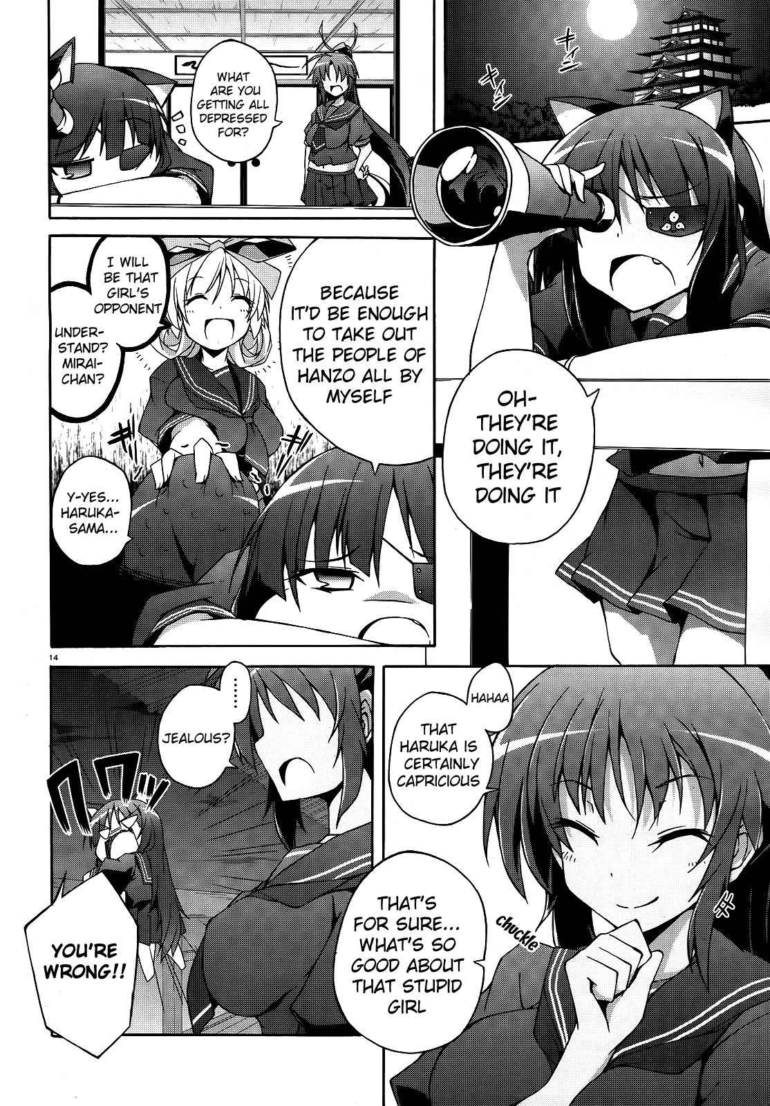 Senran Kagura - Shoujotachi no Shinei Chapter 8 page 13 - Chapter 8