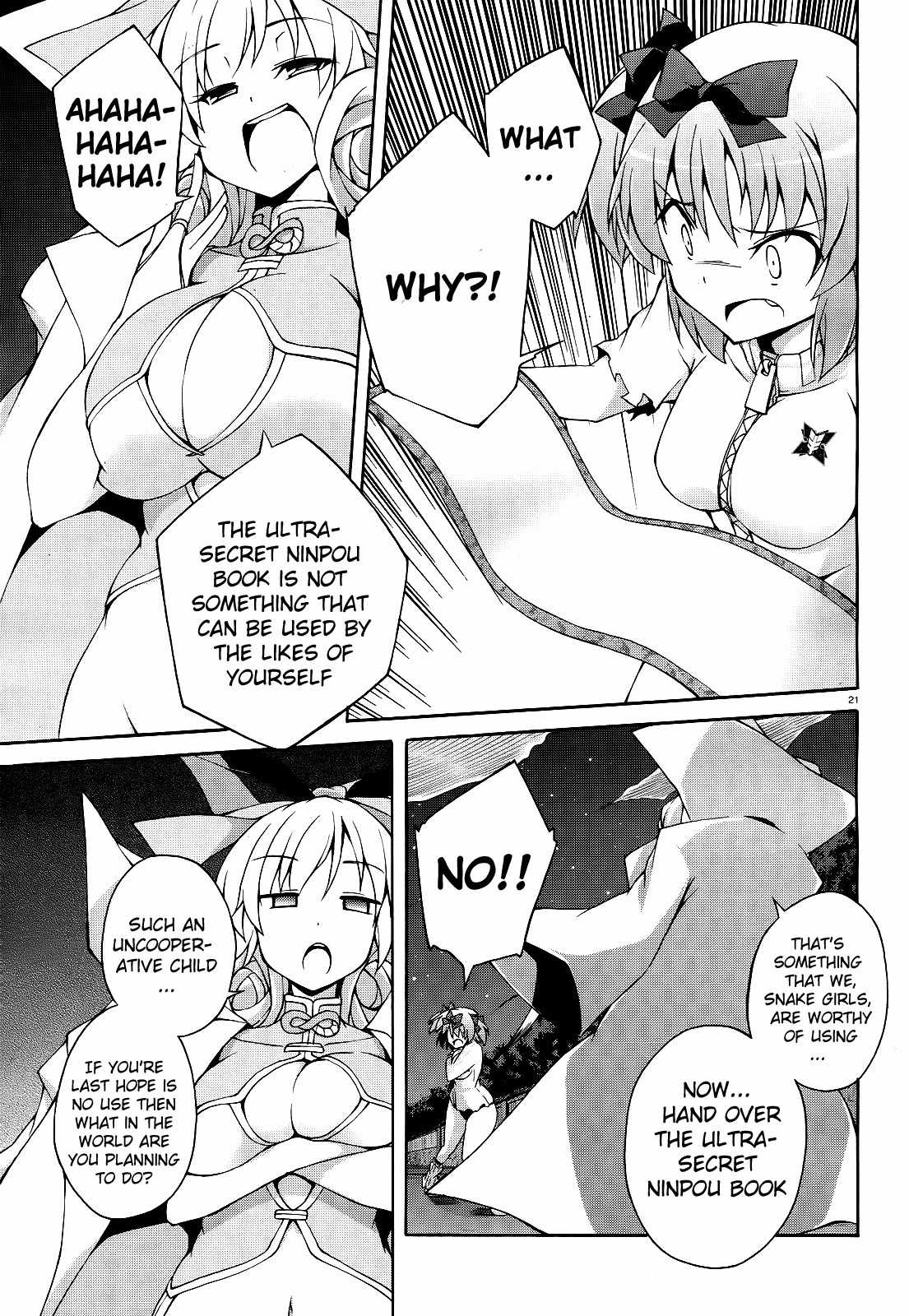 Senran Kagura - Shoujotachi no Shinei Chapter 8 page 20 - Chapter 8