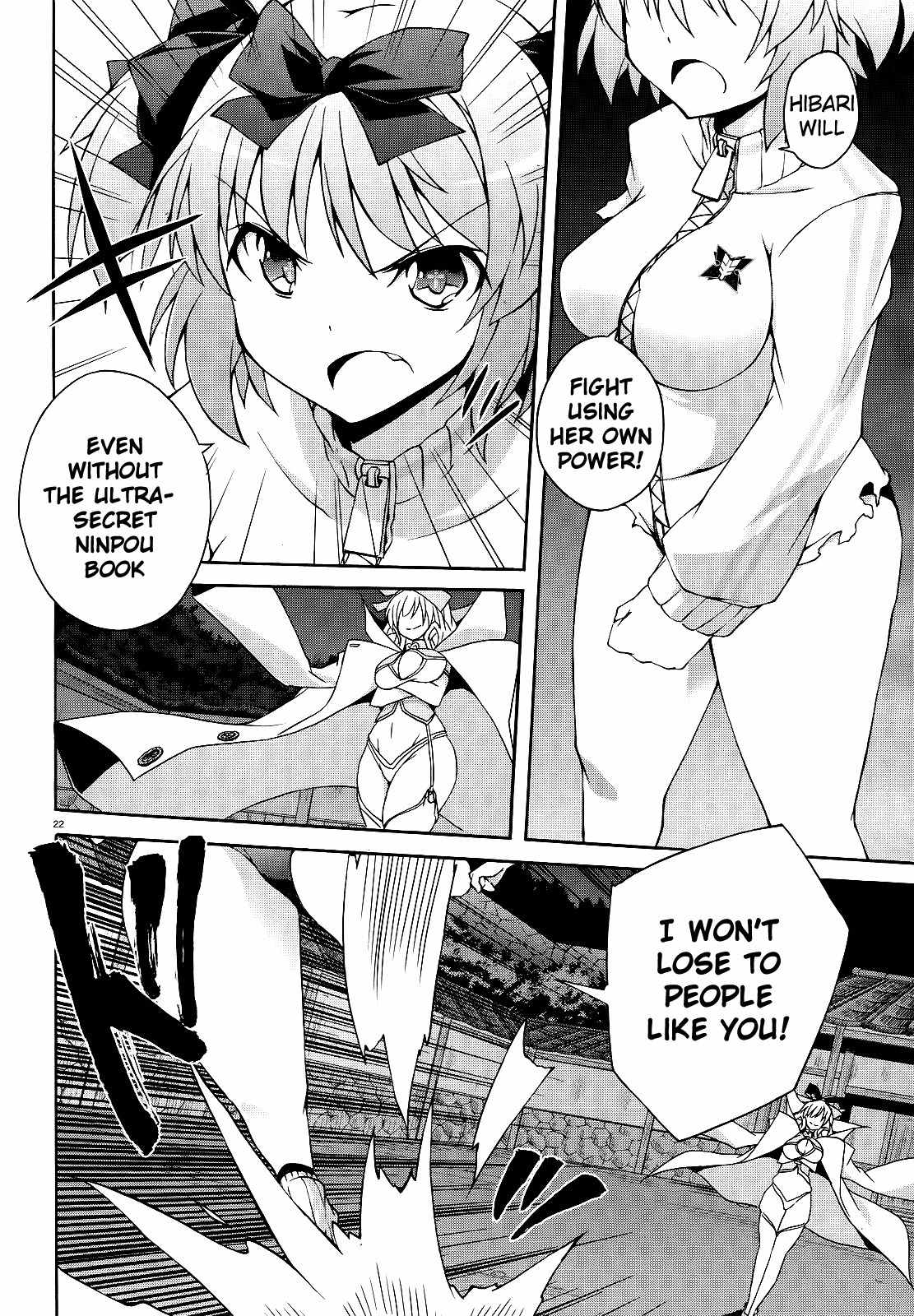 Senran Kagura - Shoujotachi no Shinei Chapter 8 page 21 - Chapter 8