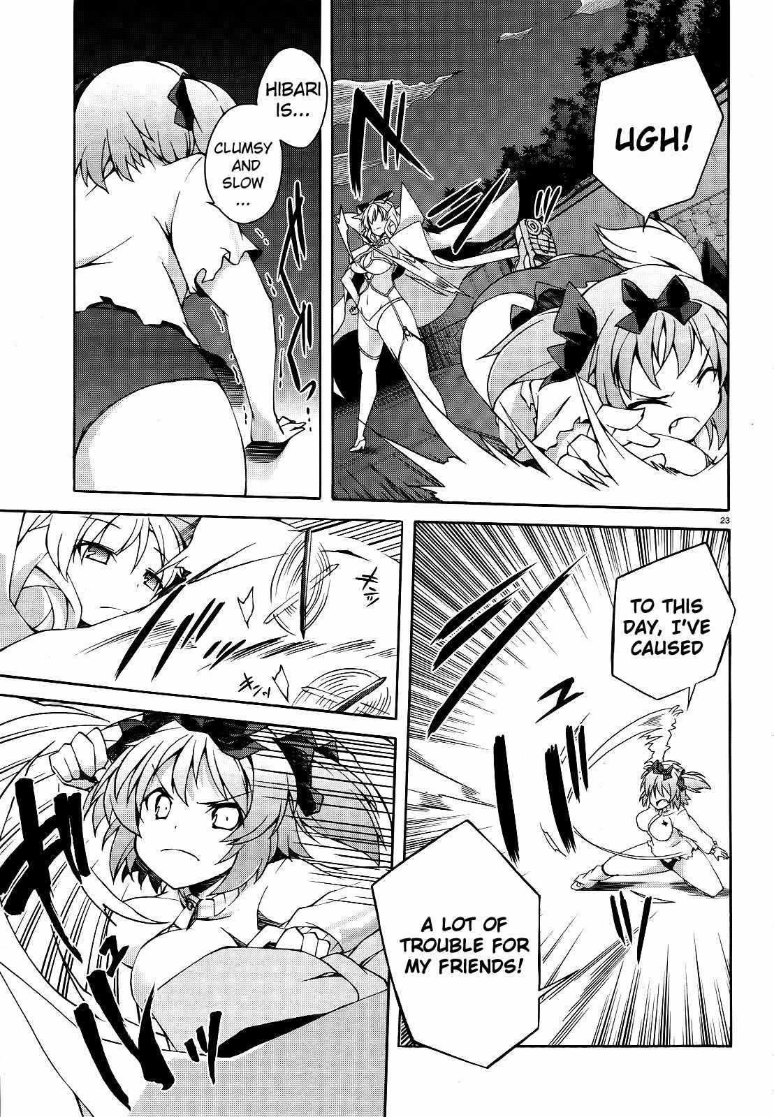 Senran Kagura - Shoujotachi no Shinei Chapter 8 page 22 - Chapter 8
