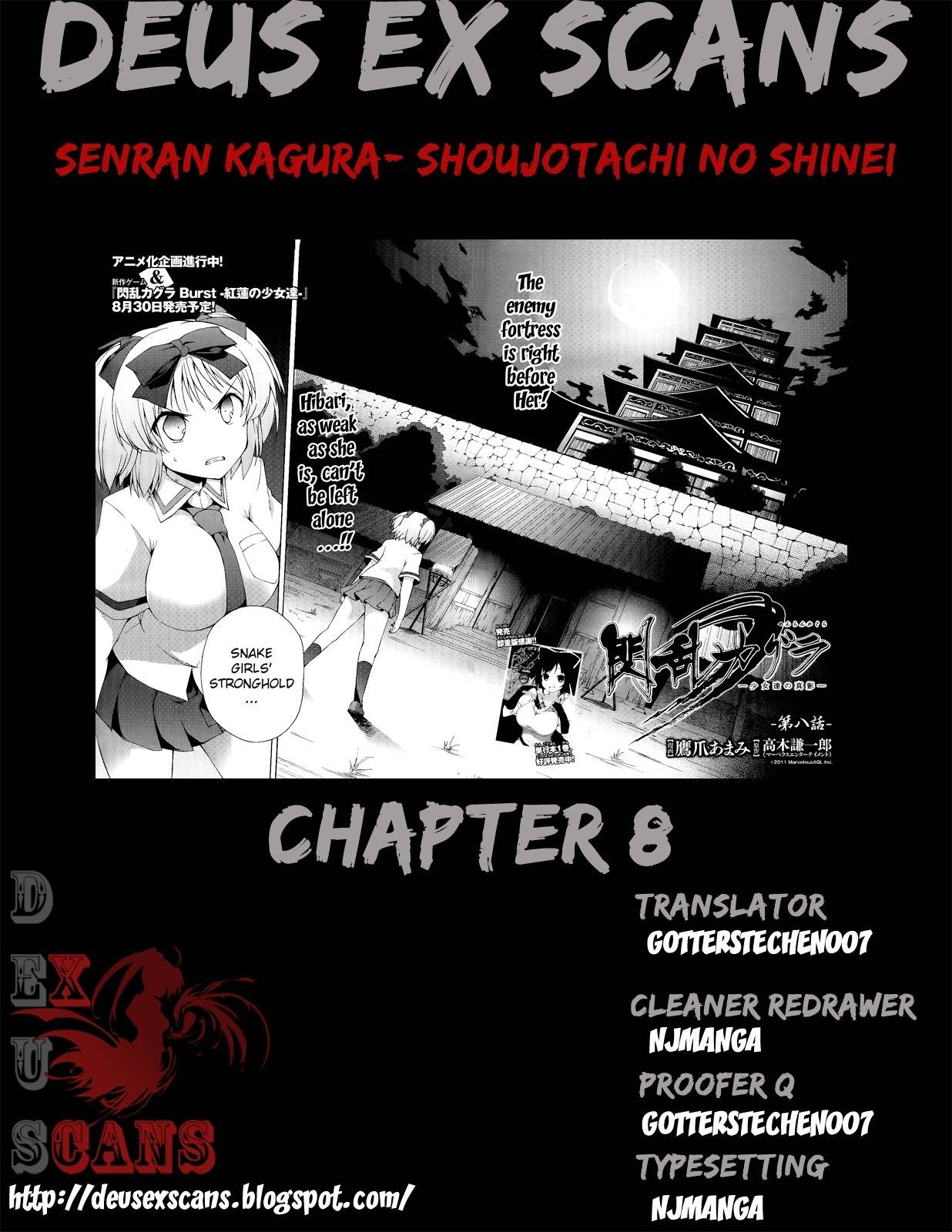 Senran Kagura - Shoujotachi no Shinei Chapter 8 page 32 - Chapter 8