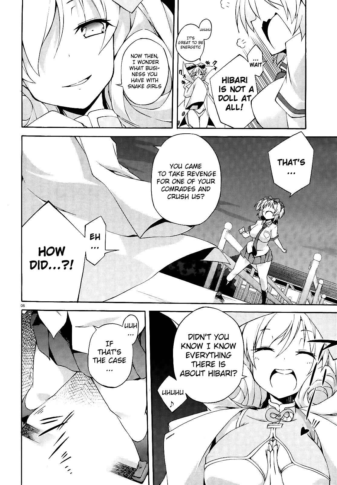 Senran Kagura - Shoujotachi no Shinei Chapter 8 page 5 - Chapter 8