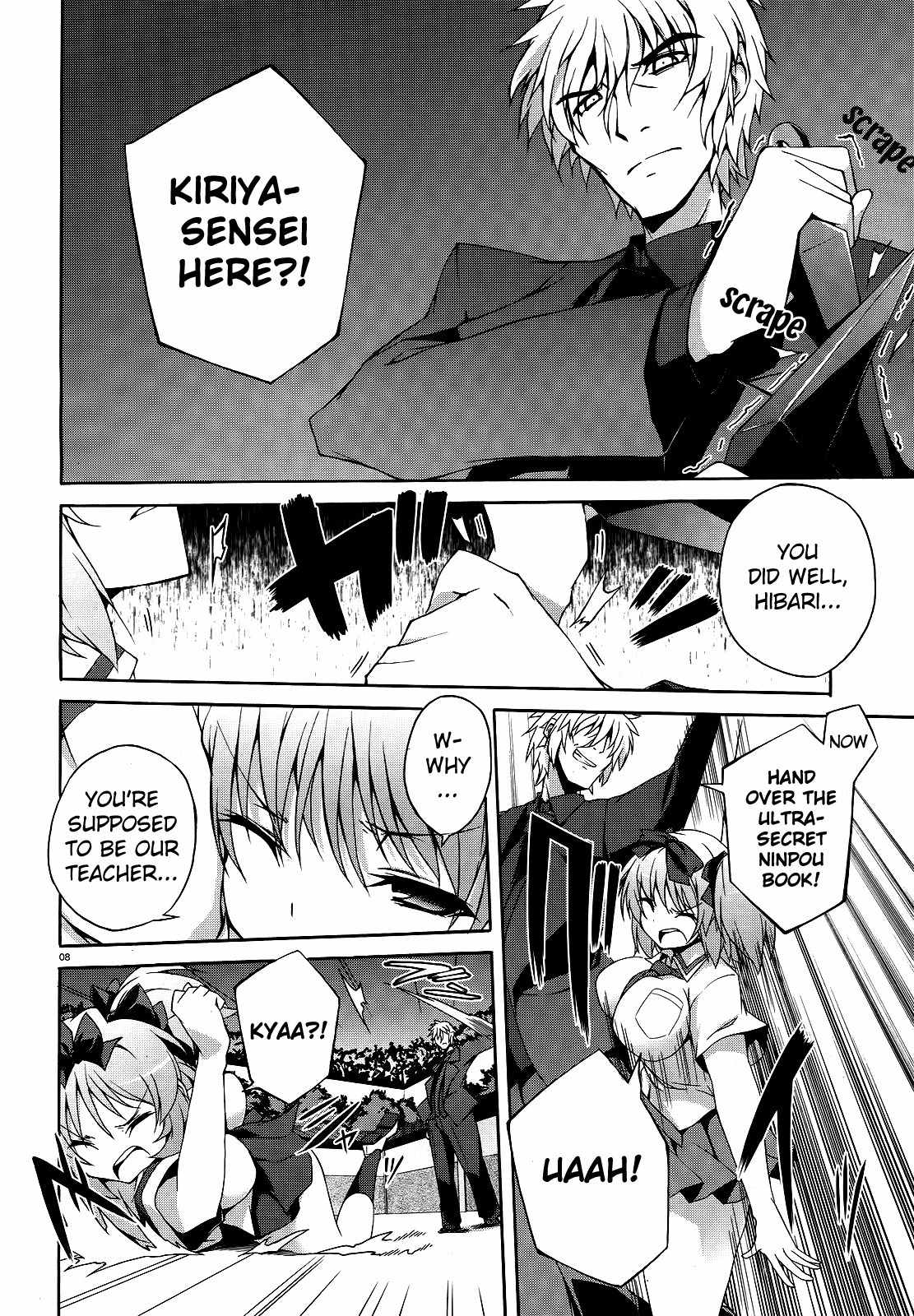 Senran Kagura - Shoujotachi no Shinei Chapter 8 page 7 - Chapter 8