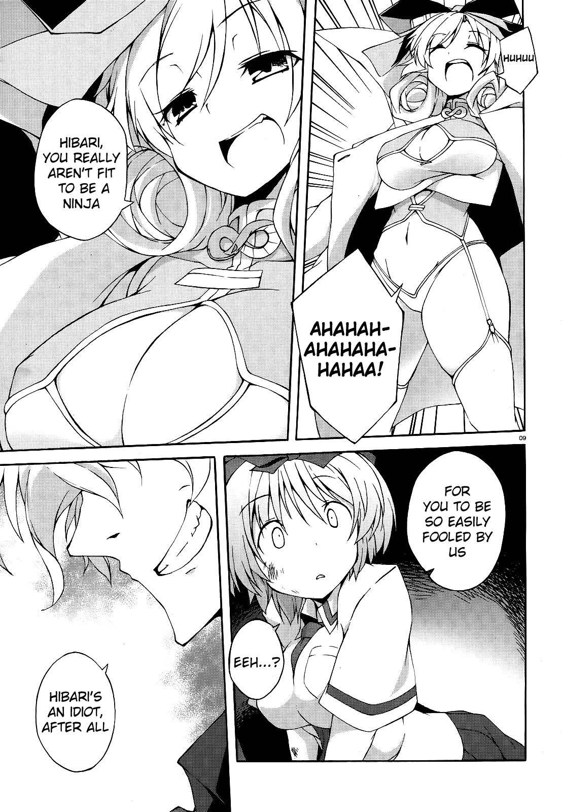 Senran Kagura - Shoujotachi no Shinei Chapter 8 page 8 - Chapter 8