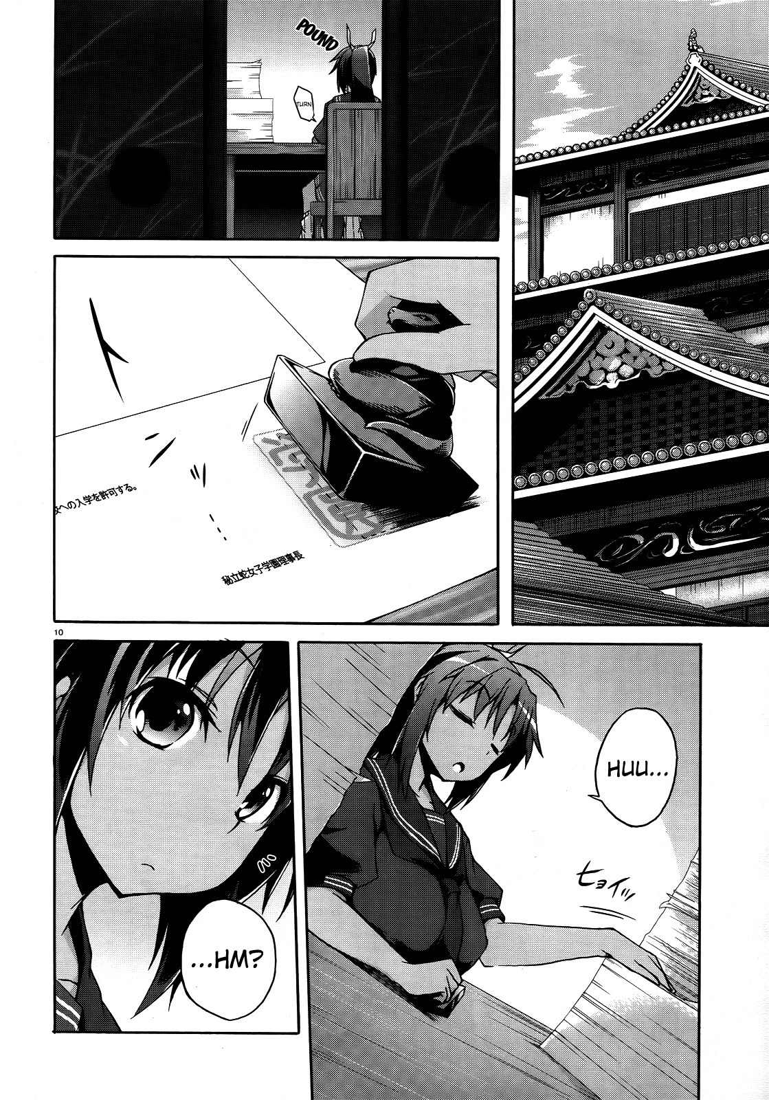 Senran Kagura - Shoujotachi no Shinei Chapter 9 page 10 - Chapter 9