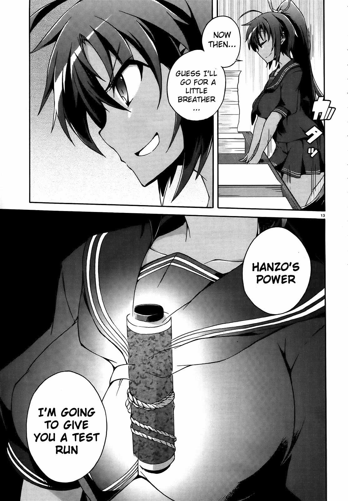 Senran Kagura - Shoujotachi no Shinei Chapter 9 page 13 - Chapter 9