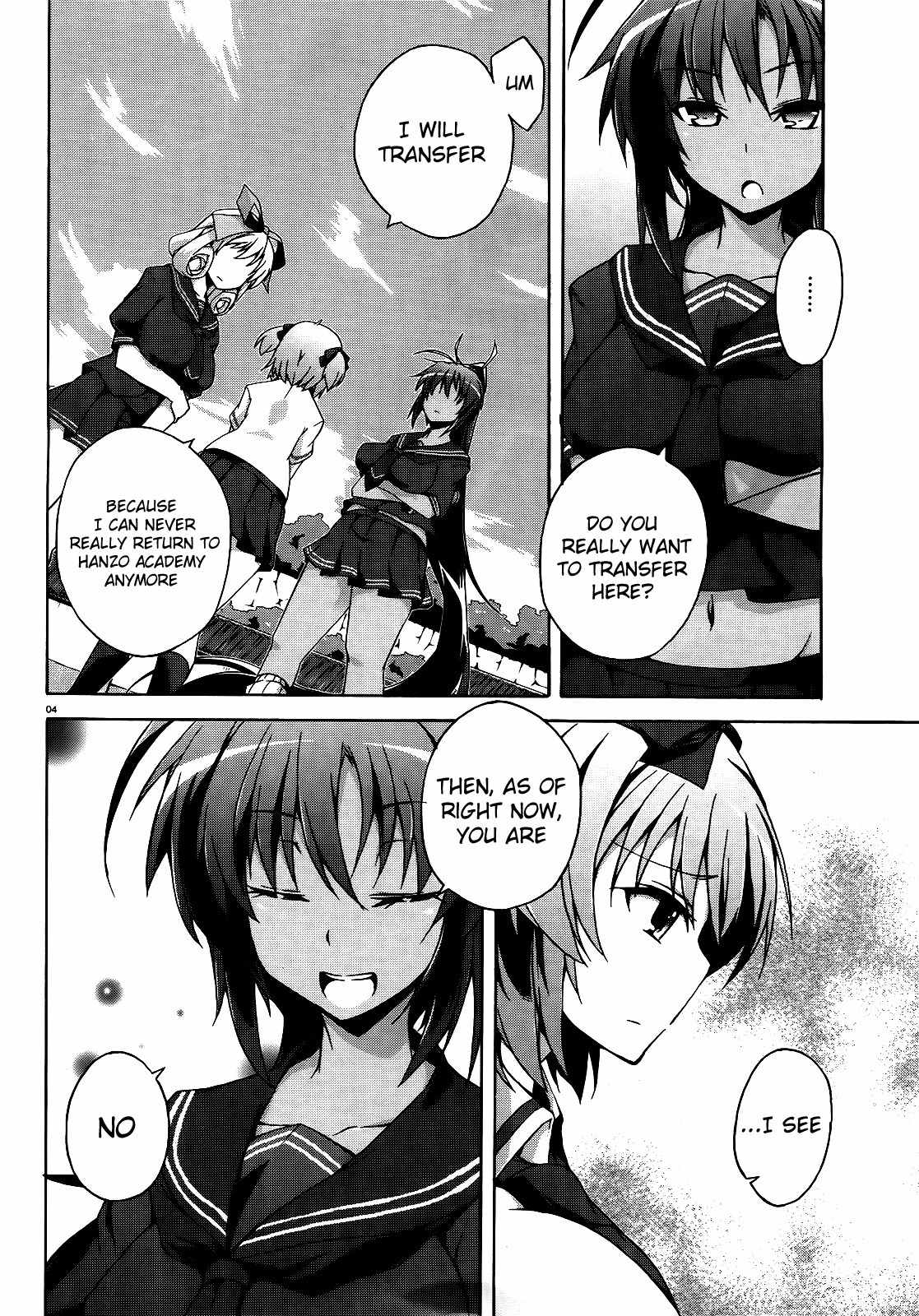 Senran Kagura - Shoujotachi no Shinei Chapter 9 page 4 - Chapter 9
