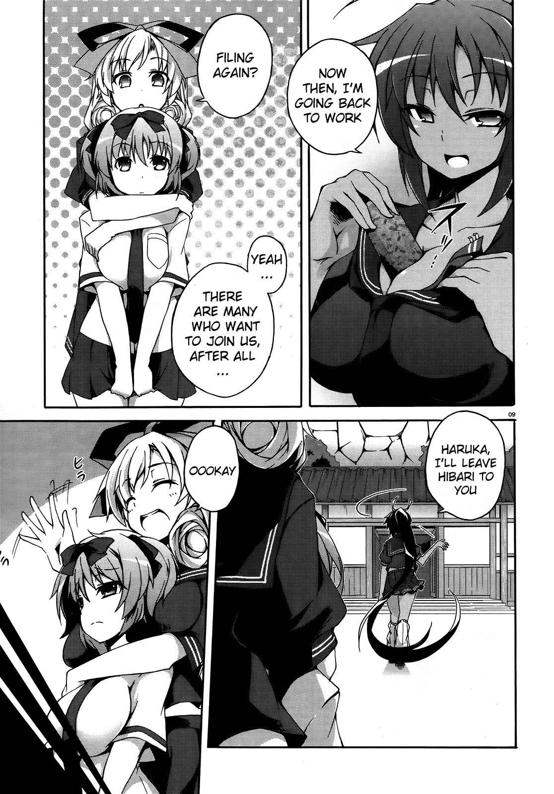 Senran Kagura - Shoujotachi no Shinei Chapter 9 page 9 - Chapter 9