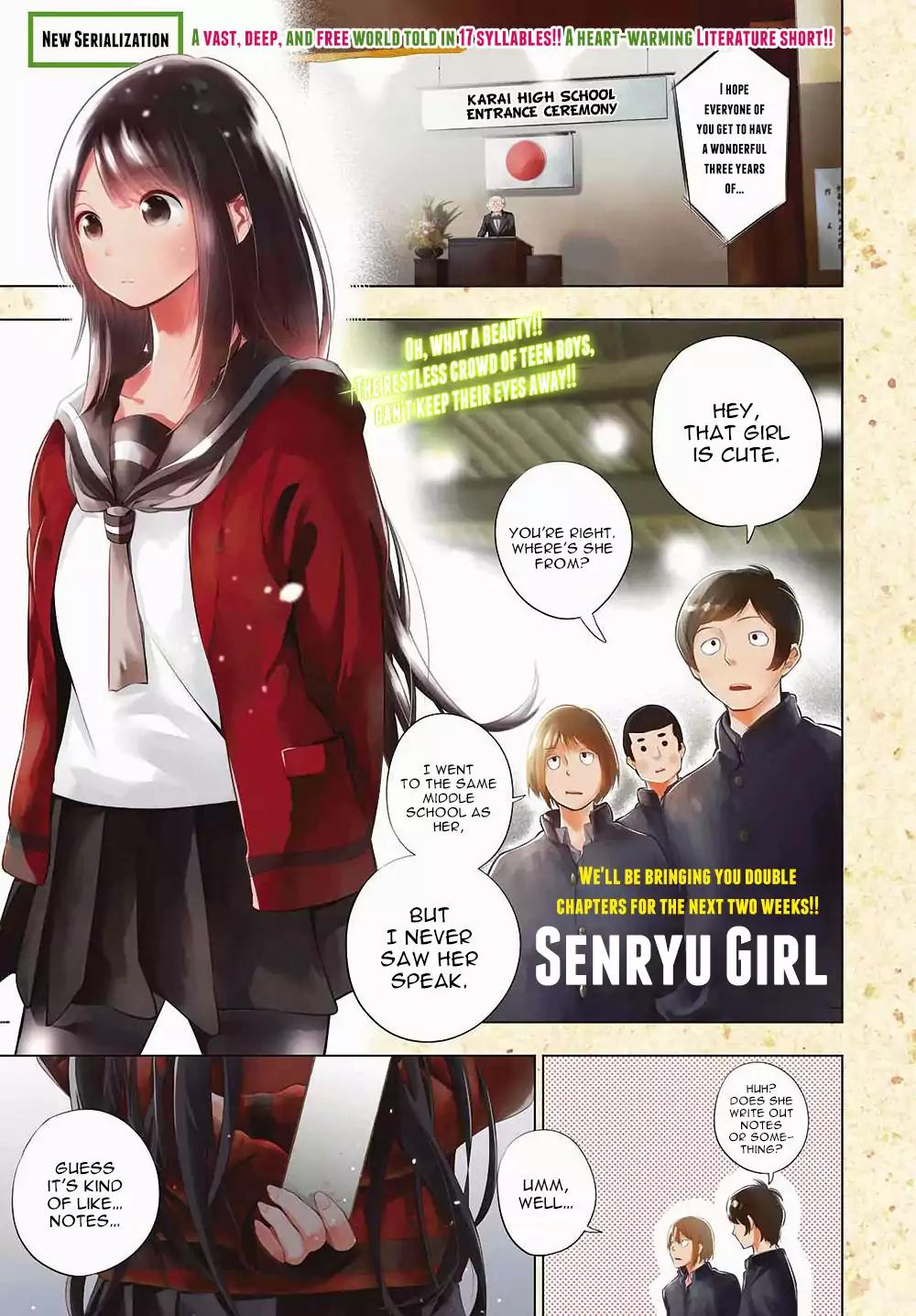 Senryuu Shoujo Chapter 1 page 5 - Chapter 1: 5-7-5 Girl