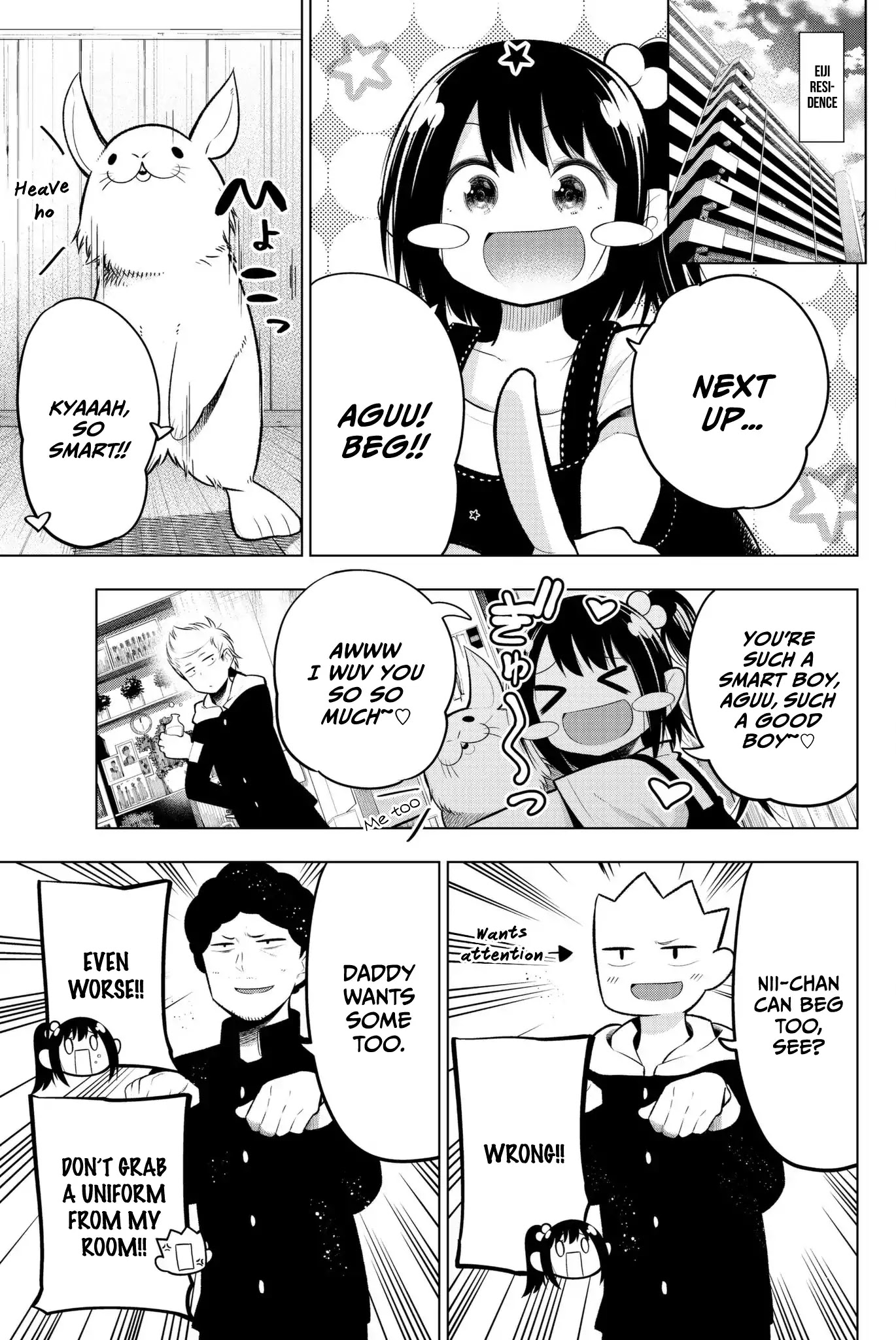 Senryuu Shoujo Chapter 100 page 1 - Chapter 100: Busujima-kun's family
