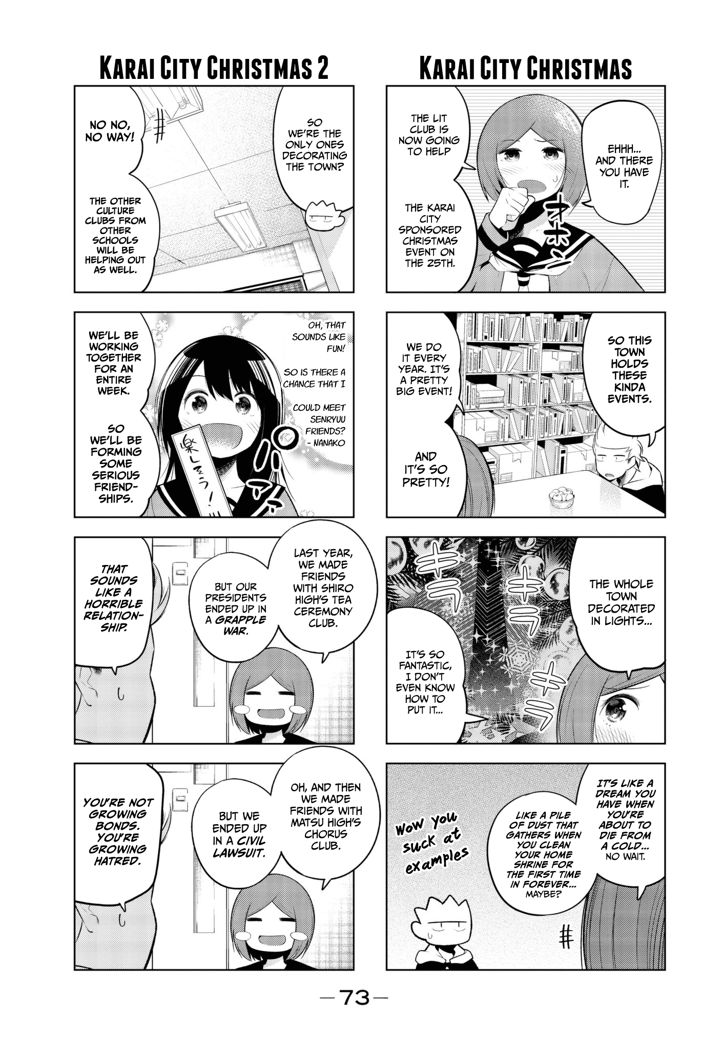 Senryuu Shoujo Chapter 101 page 3 - Chapter 101: A lightless Christmas 1