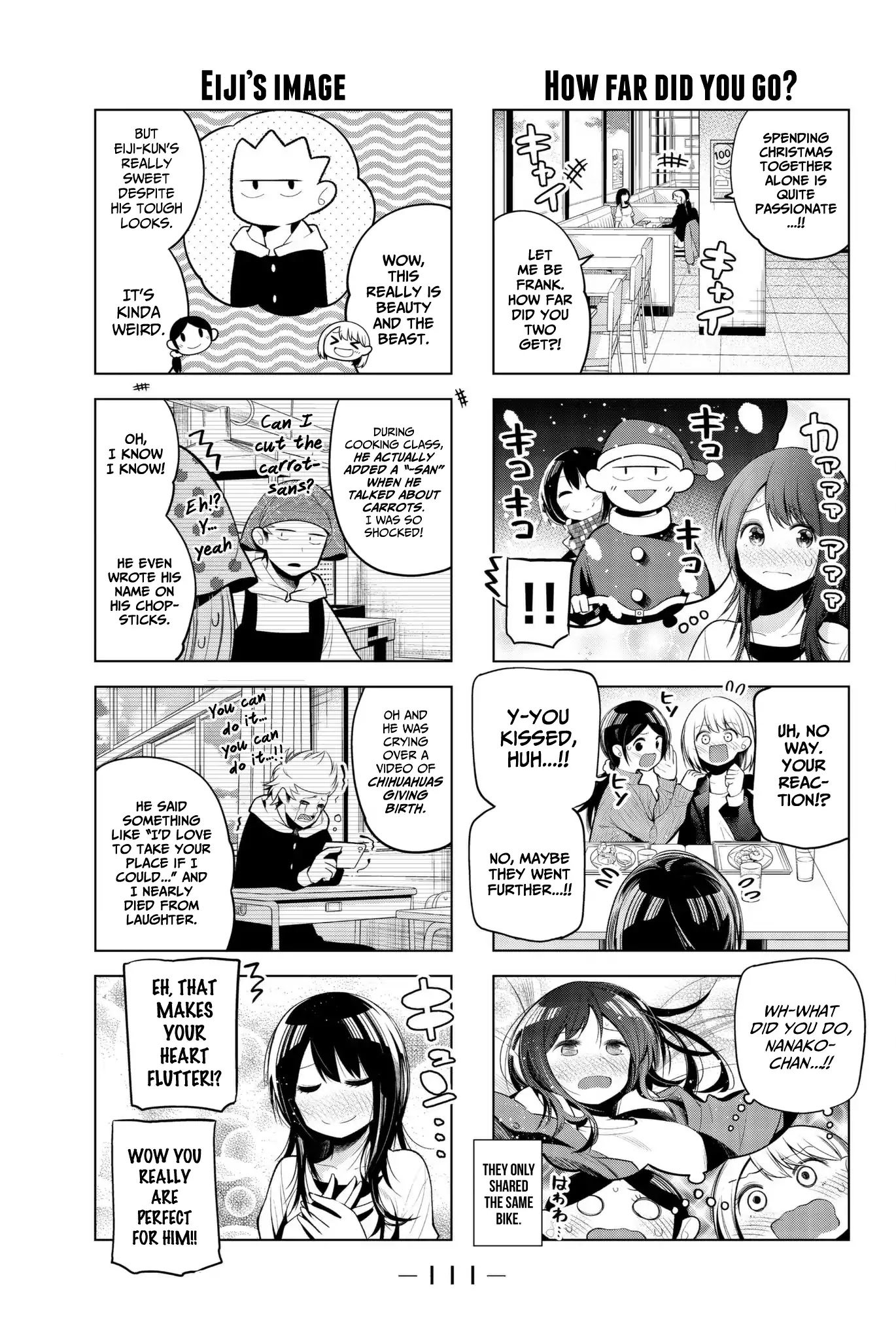 Senryuu Shoujo Chapter 105 page 3 - Chapter 105: Nanako and girls talk