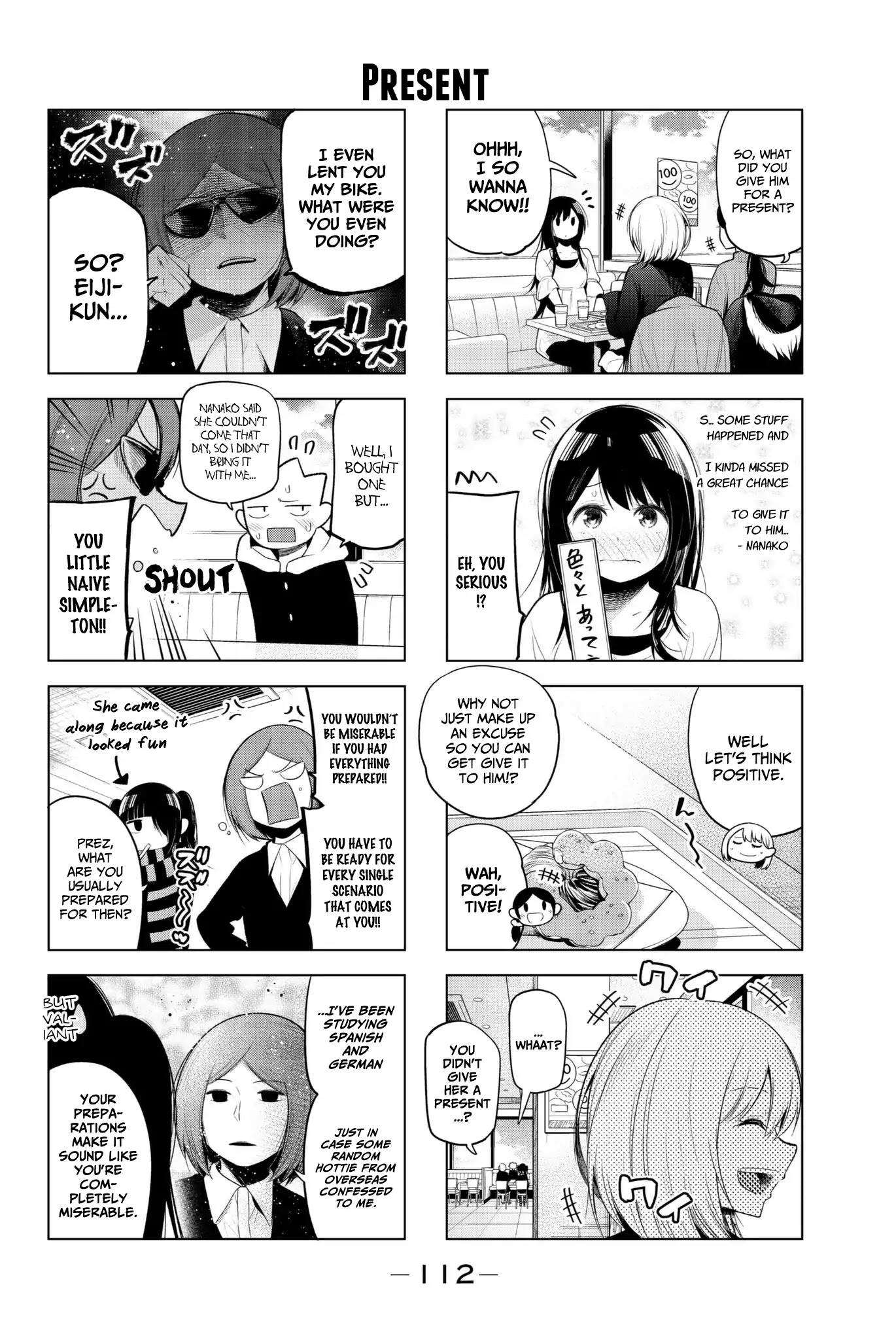 Senryuu Shoujo Chapter 105 page 4 - Chapter 105: Nanako and girls talk