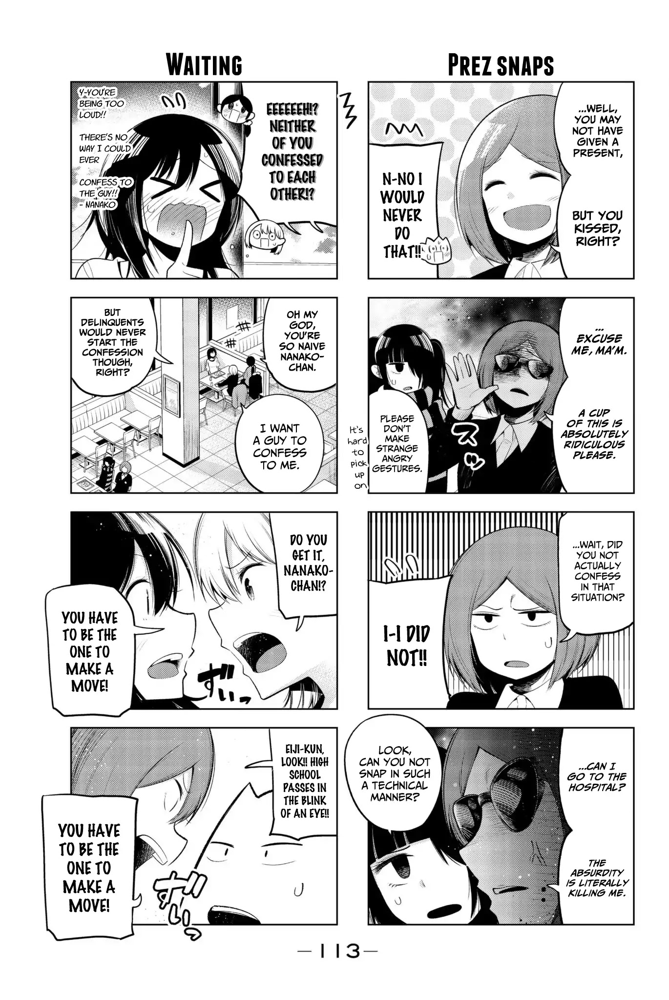 Senryuu Shoujo Chapter 105 page 5 - Chapter 105: Nanako and girls talk