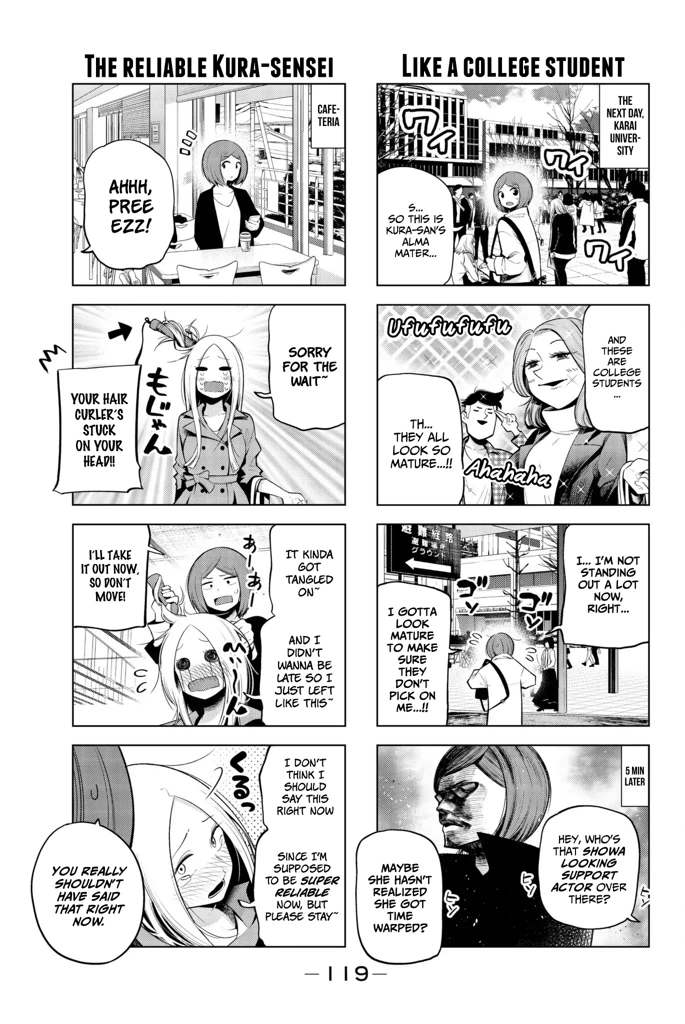 Senryuu Shoujo Chapter 106 page 3 - Chapter 106: Prez worries about her career