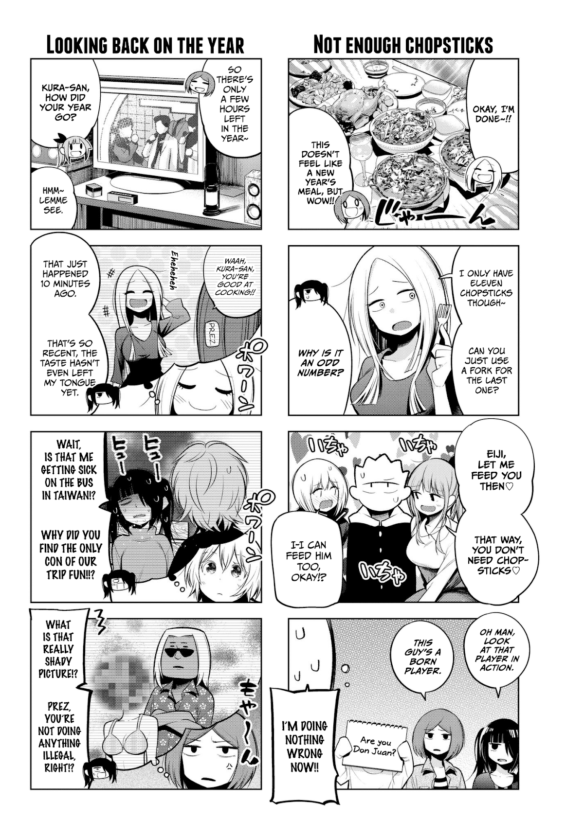 Senryuu Shoujo Chapter 108 page 4 - Chapter 108: Forgetting the year with everyone
