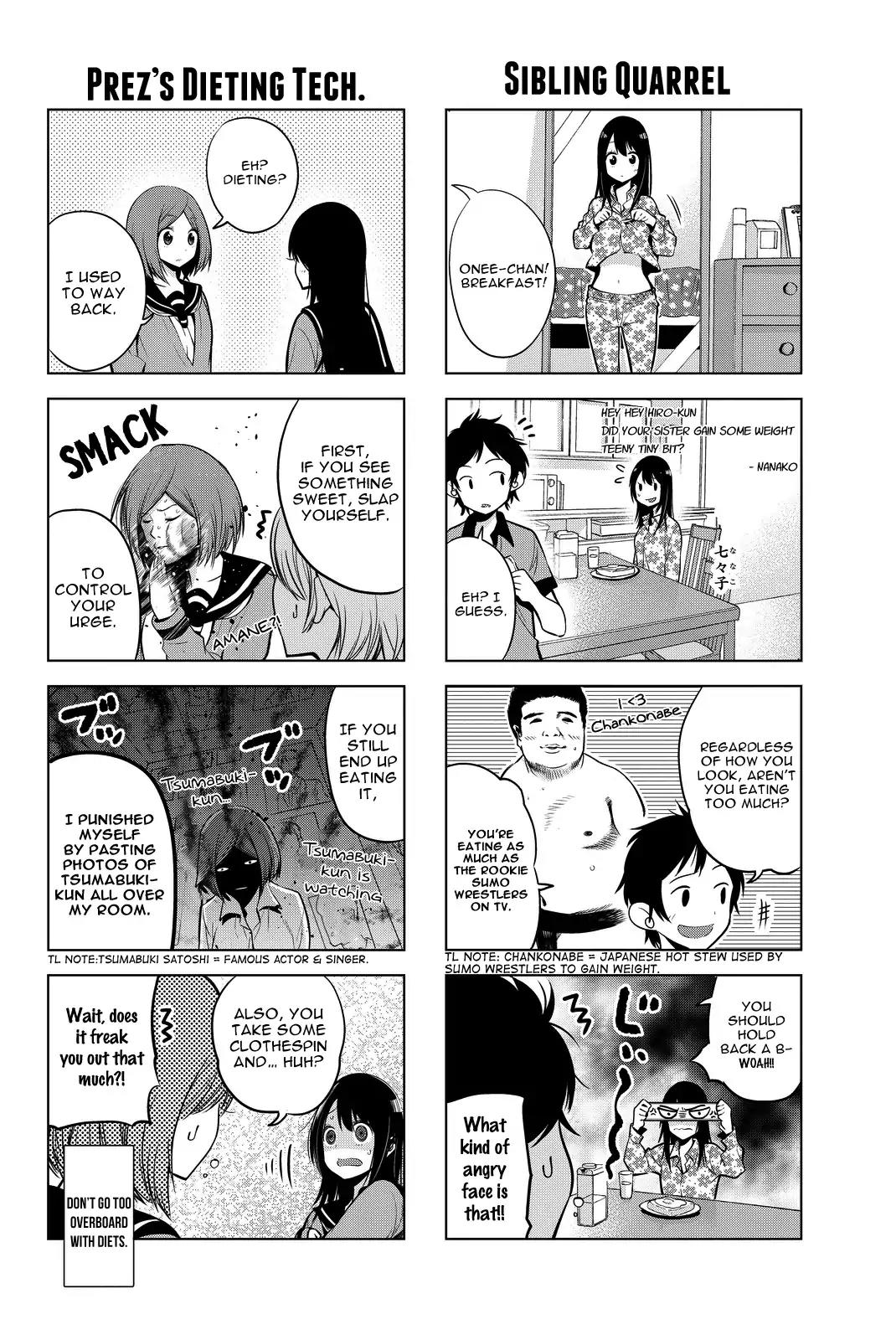 Senryuu Shoujo Chapter 11 page 3 - Chapter 11: Nanako's Diet