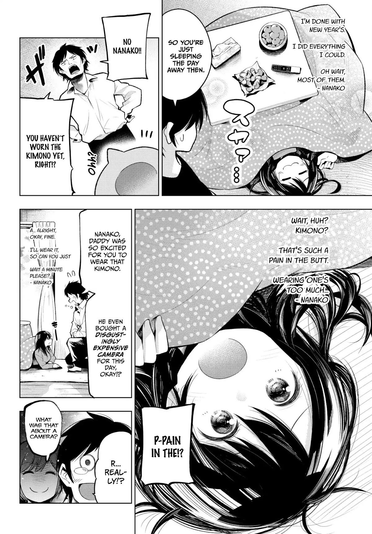 Senryuu Shoujo Chapter 110 page 8 - Chapter 110: New Year's for the lit club members