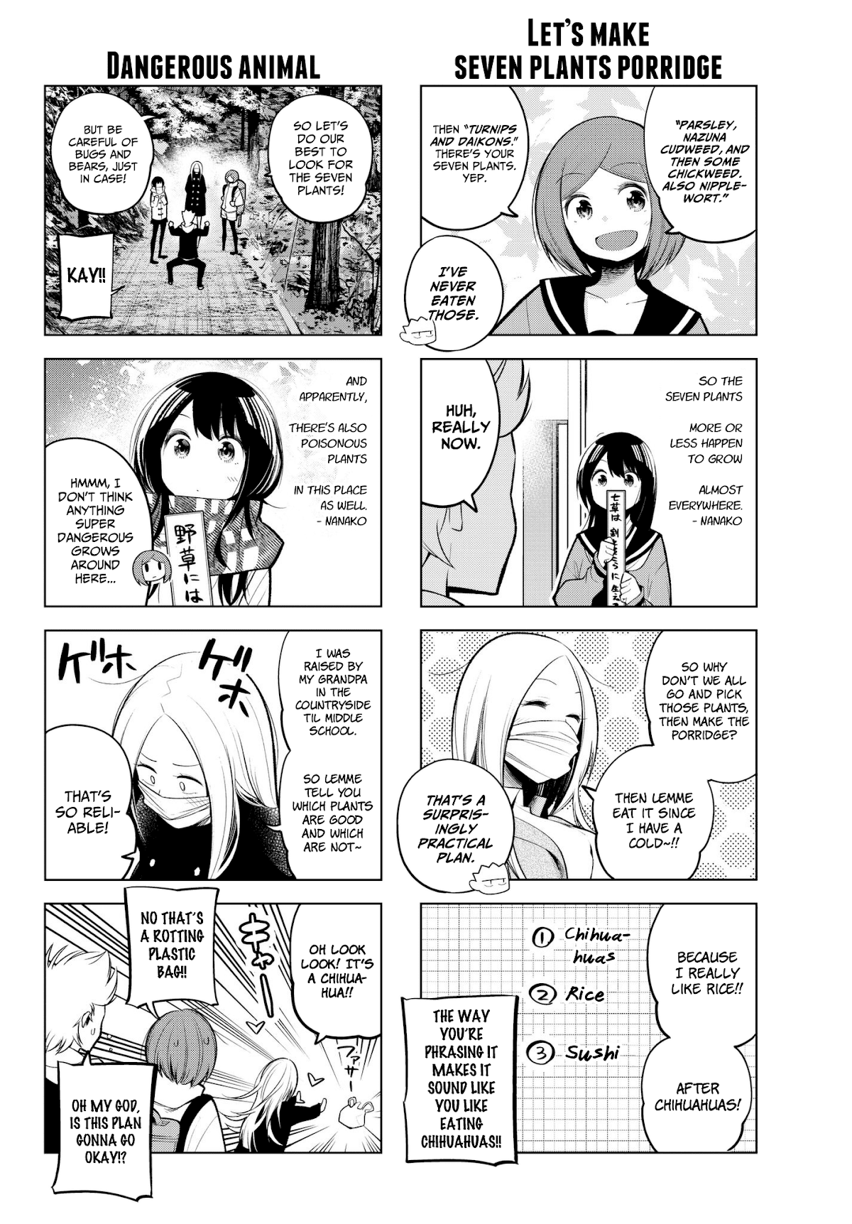 Senryuu Shoujo Chapter 112 page 4 - Chapter 112: Nanako and the seven plants