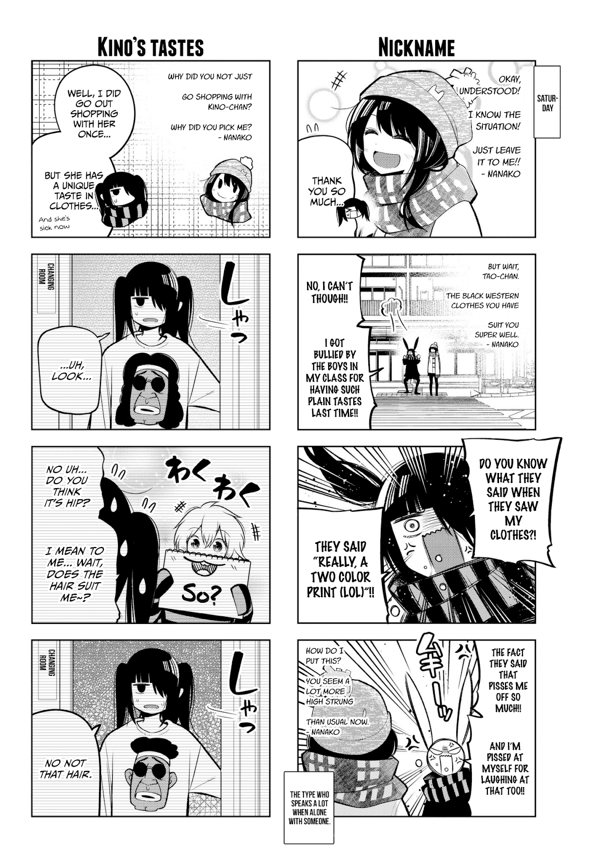 Senryuu Shoujo Chapter 113 page 4 - Chapter 113: Tao and Nanako's girl date