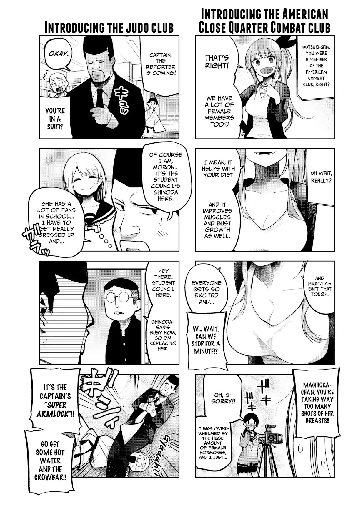 Senryuu Shoujo Chapter 114 page 5 - Chapter 114: Introducing the Karai High clubs