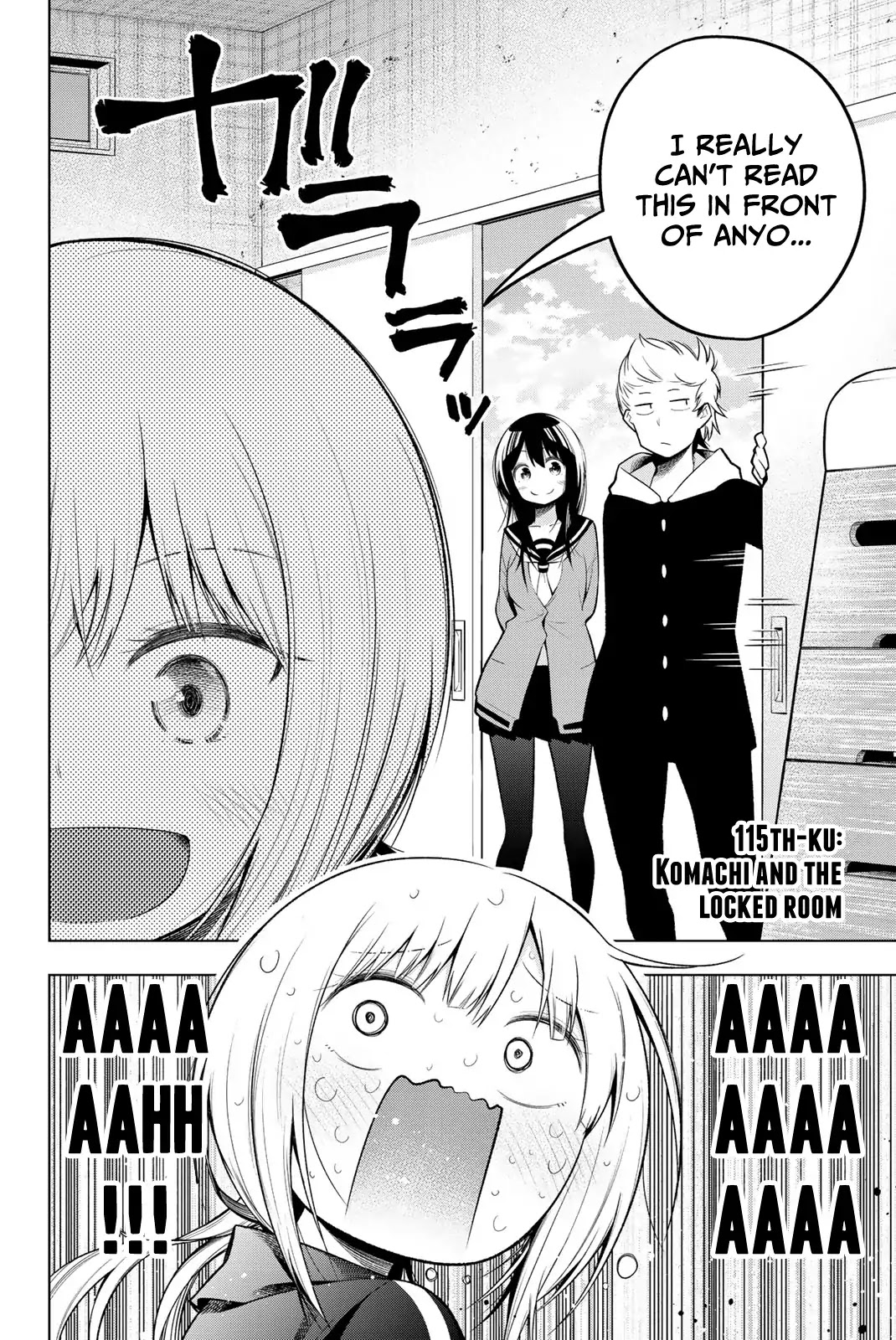 Senryuu Shoujo Chapter 115 page 2 - Chapter 115: Komachi and the locked room